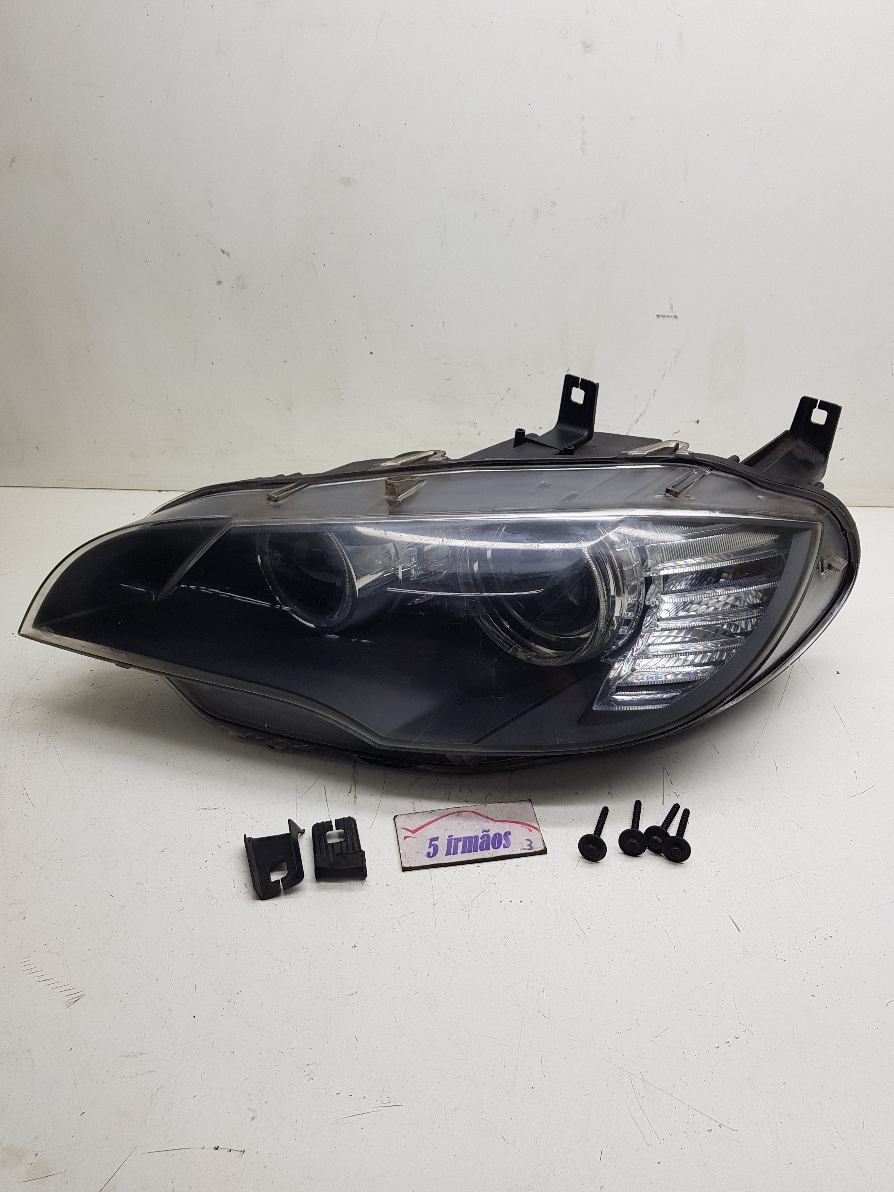 Farol Esquerdo Xenon Bmw X6 4.4 / 3.0 2010 / 2011 7179985908