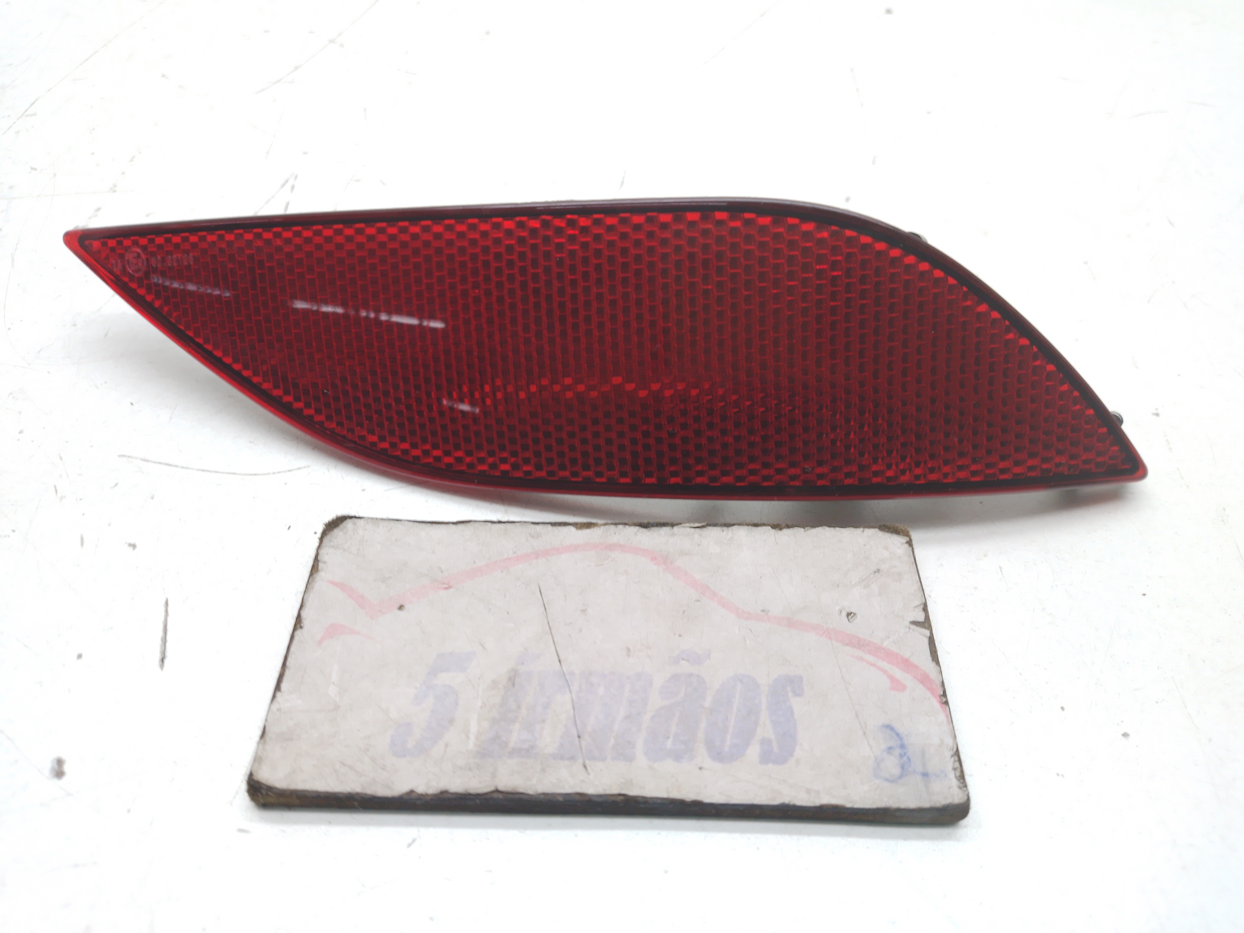 Refletor Olho Gato Traseiro Direito Vw Tcross 1.4 Tsi 2020 Vermelho