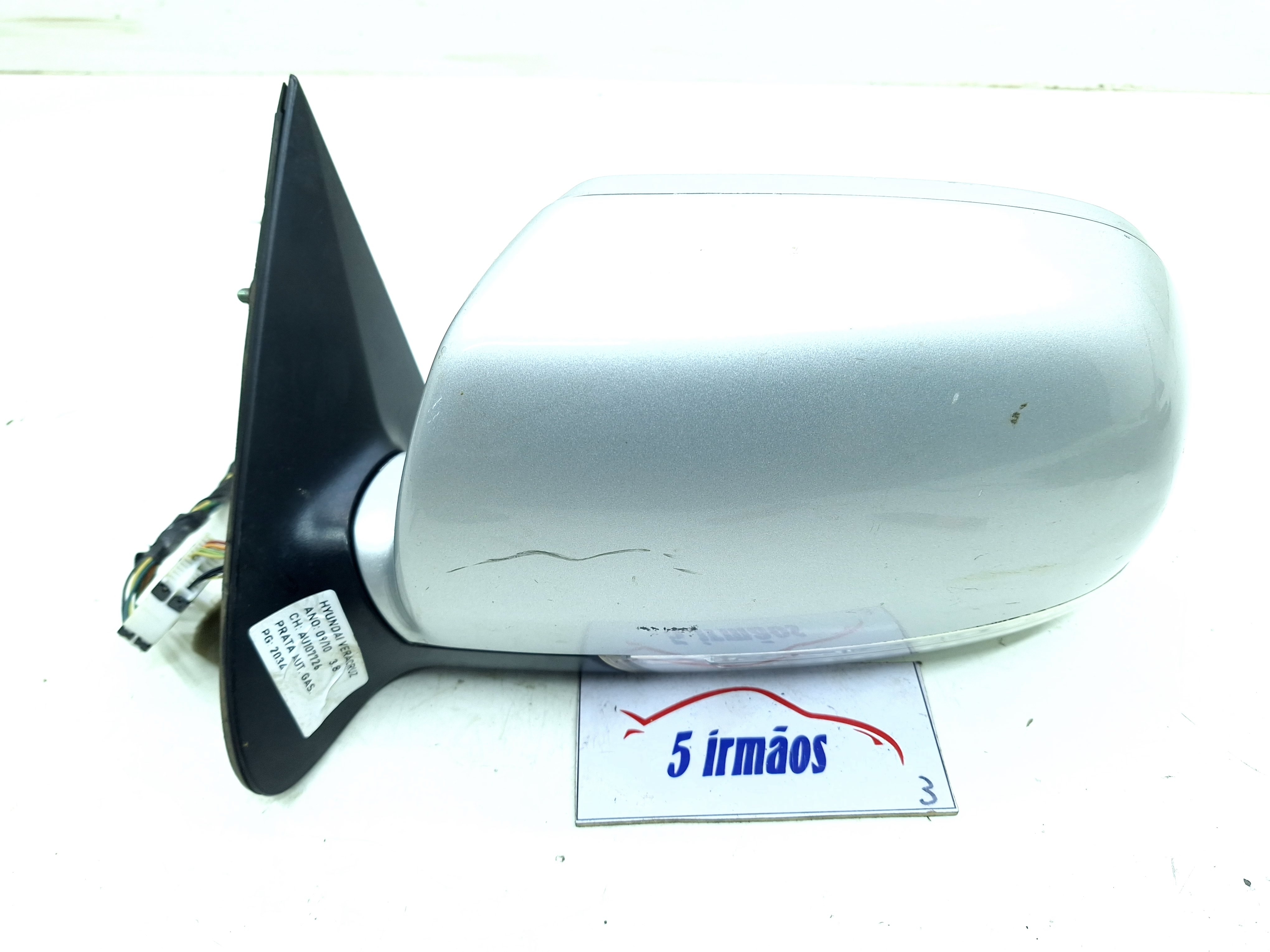 Retrovisor Esquerdo Hyundai Veracruz 3.8 2007 Á 2012