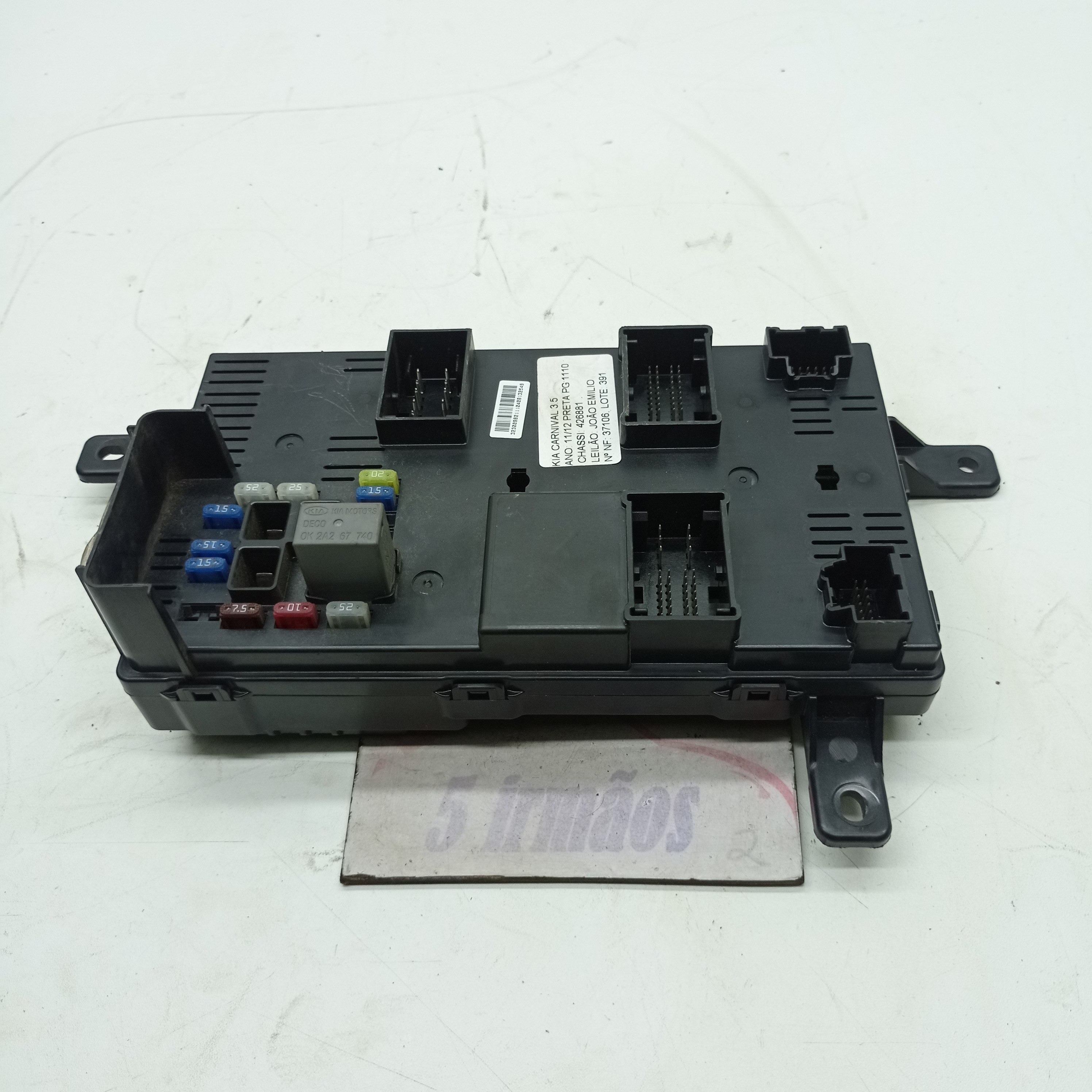 Módulo Conforto Kia Carnival 3.5 V6 2011 / 2012 N919584d212
