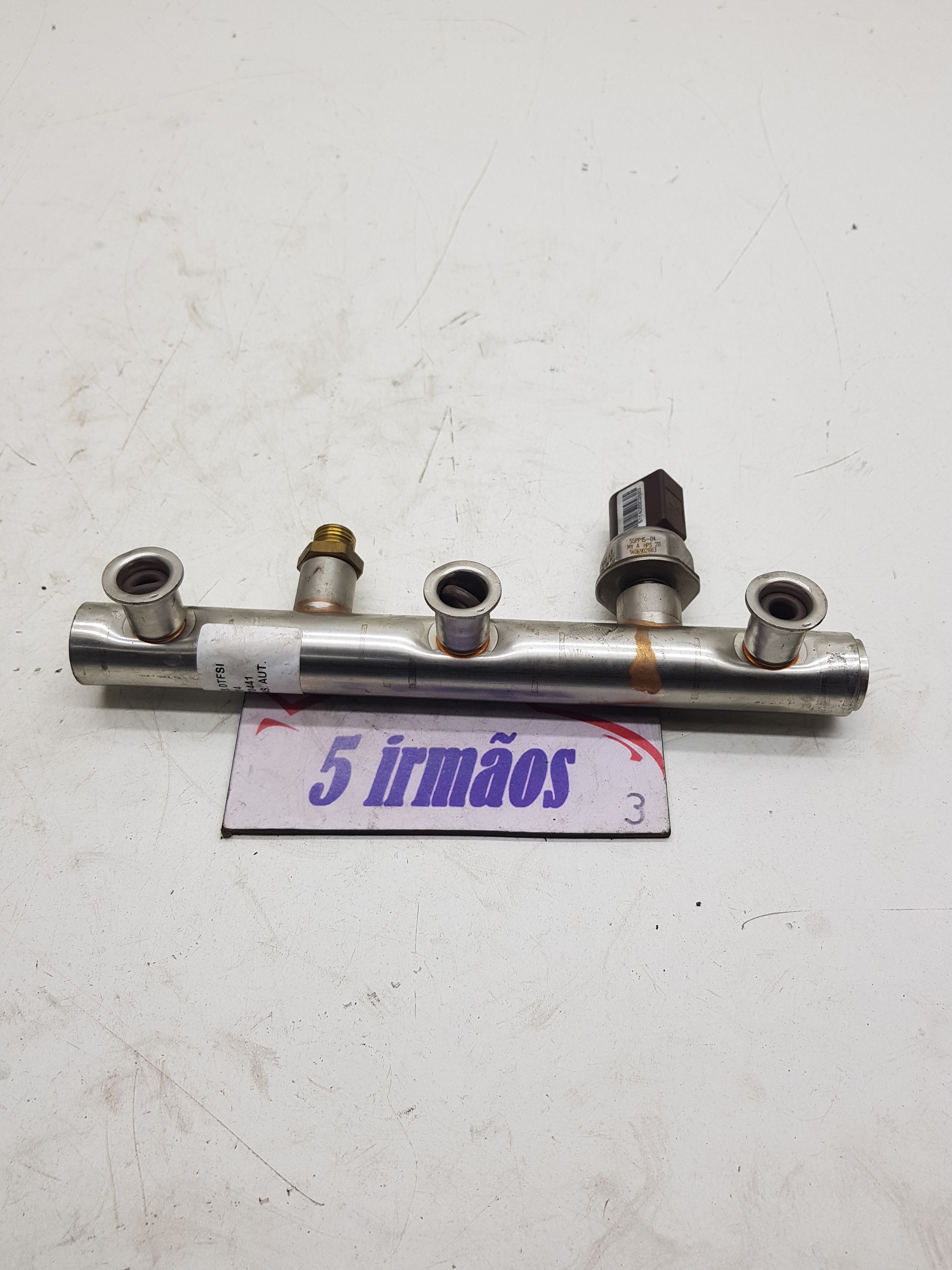 Flauta Injeção C/sensor Audi S5 Tfsi 3.0 2014 Nº06e130089q