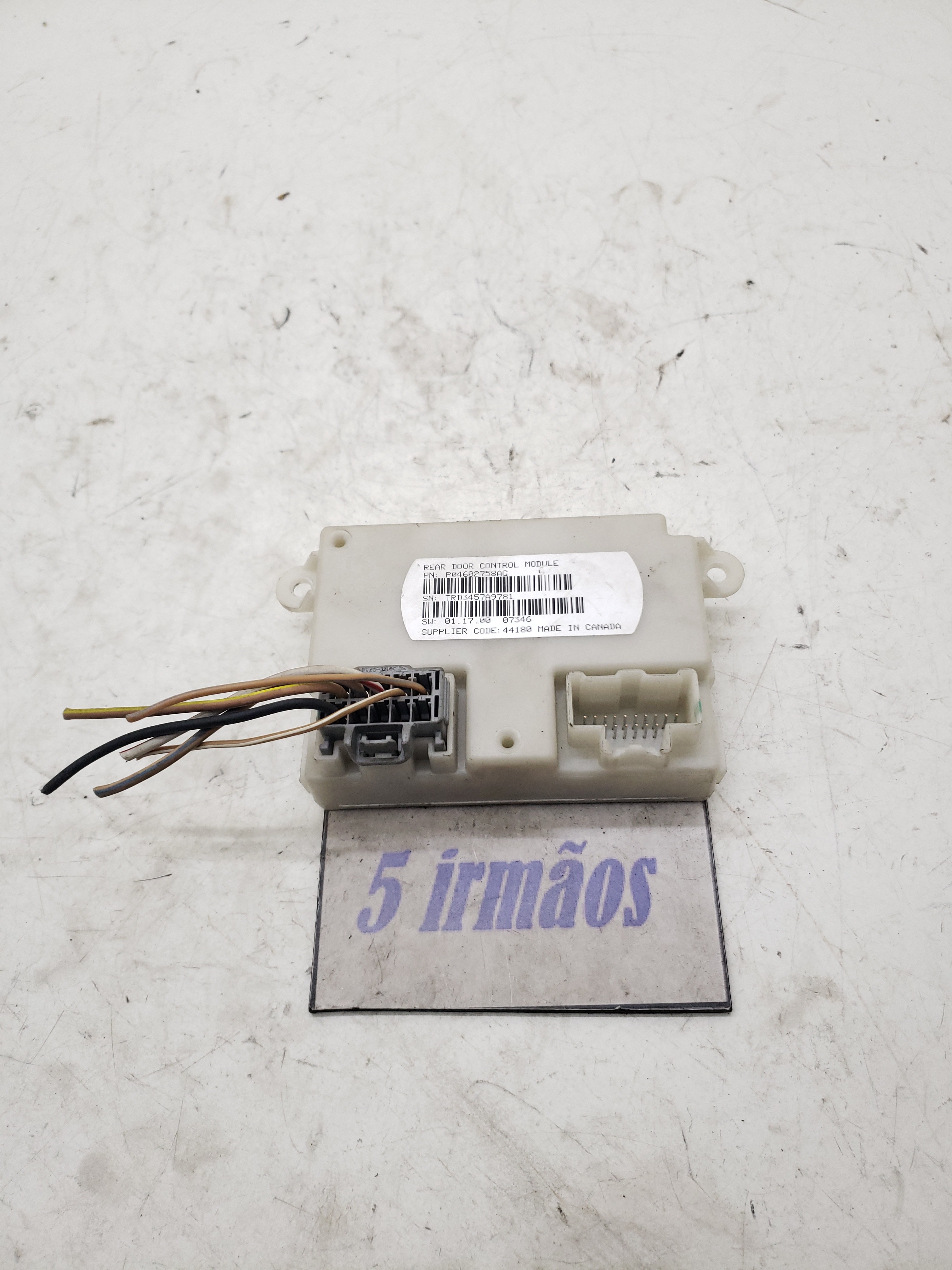 Módulo Porta Traseira Town Country 3.8 V6 2008 N04602758ag