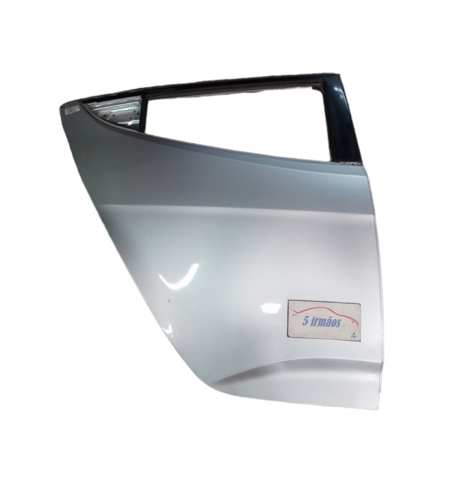Porta Traseira Hyundai Veloster 1.6 2012 2013  Traseira Prateado