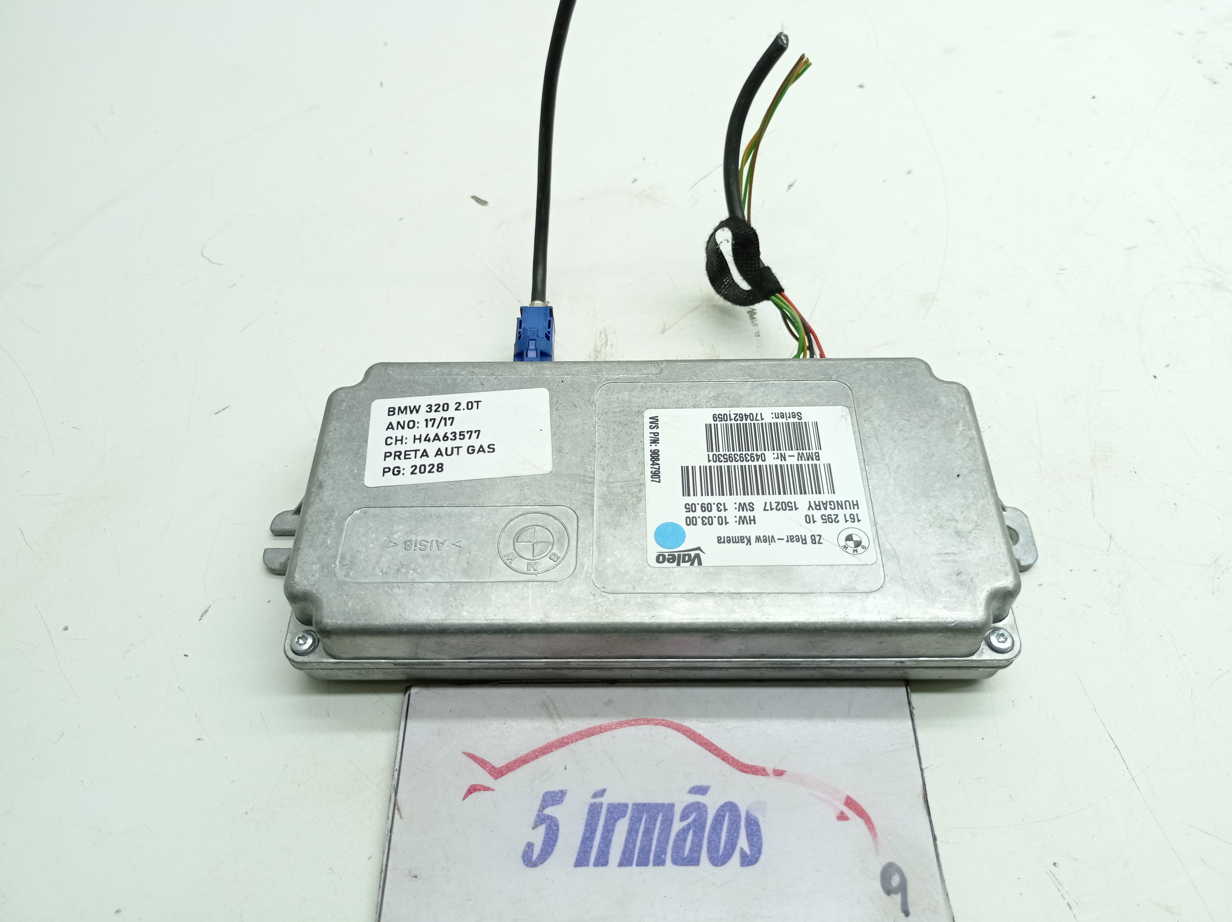 Módulo Câmera Ré Bmw 320i 2.0 2017 / 2018 Nº16129510 12
