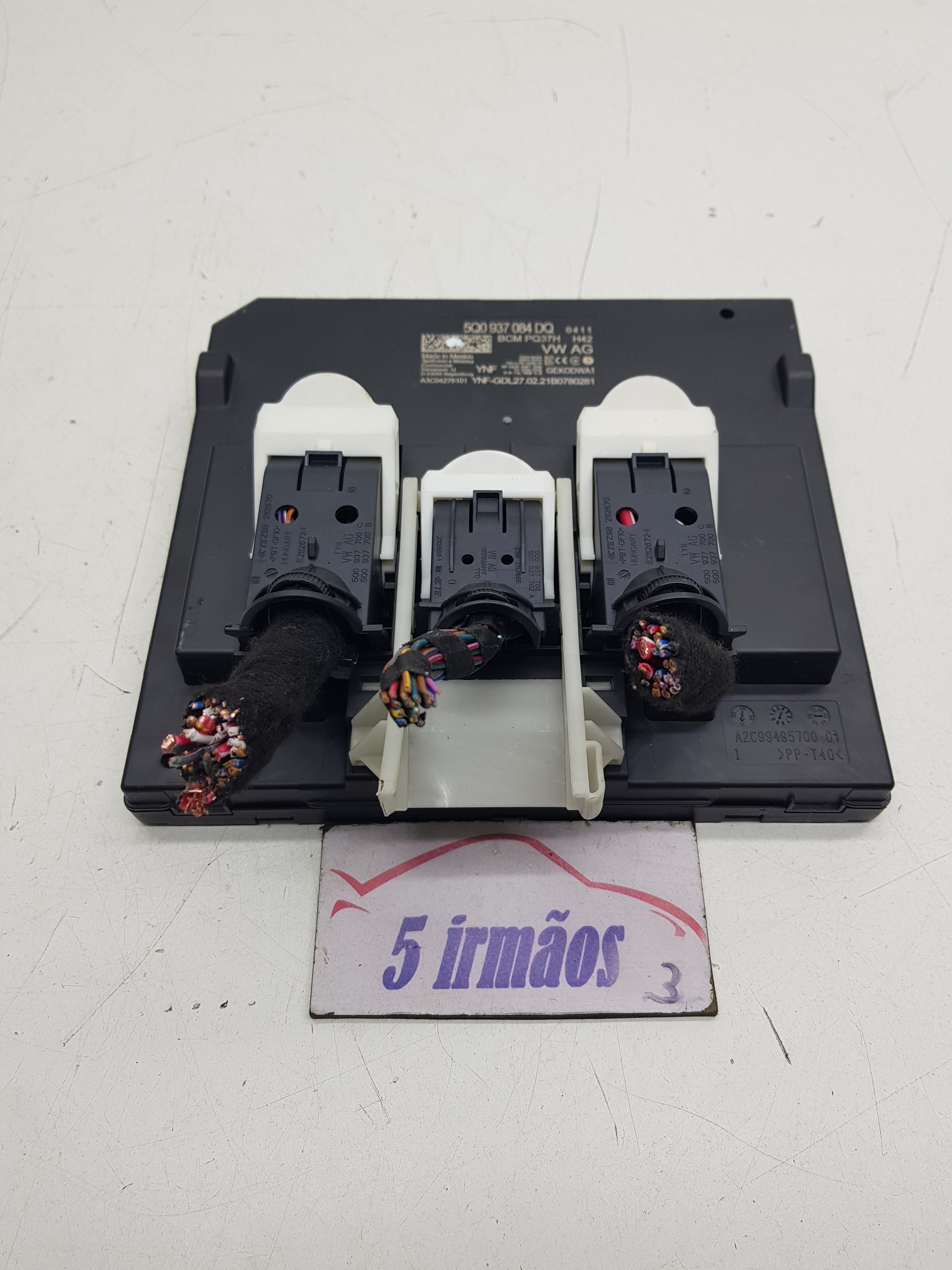 Módulo Conforto Bcm Vw Taos 1.4 2021 / 2022 Nº5q0937084dq