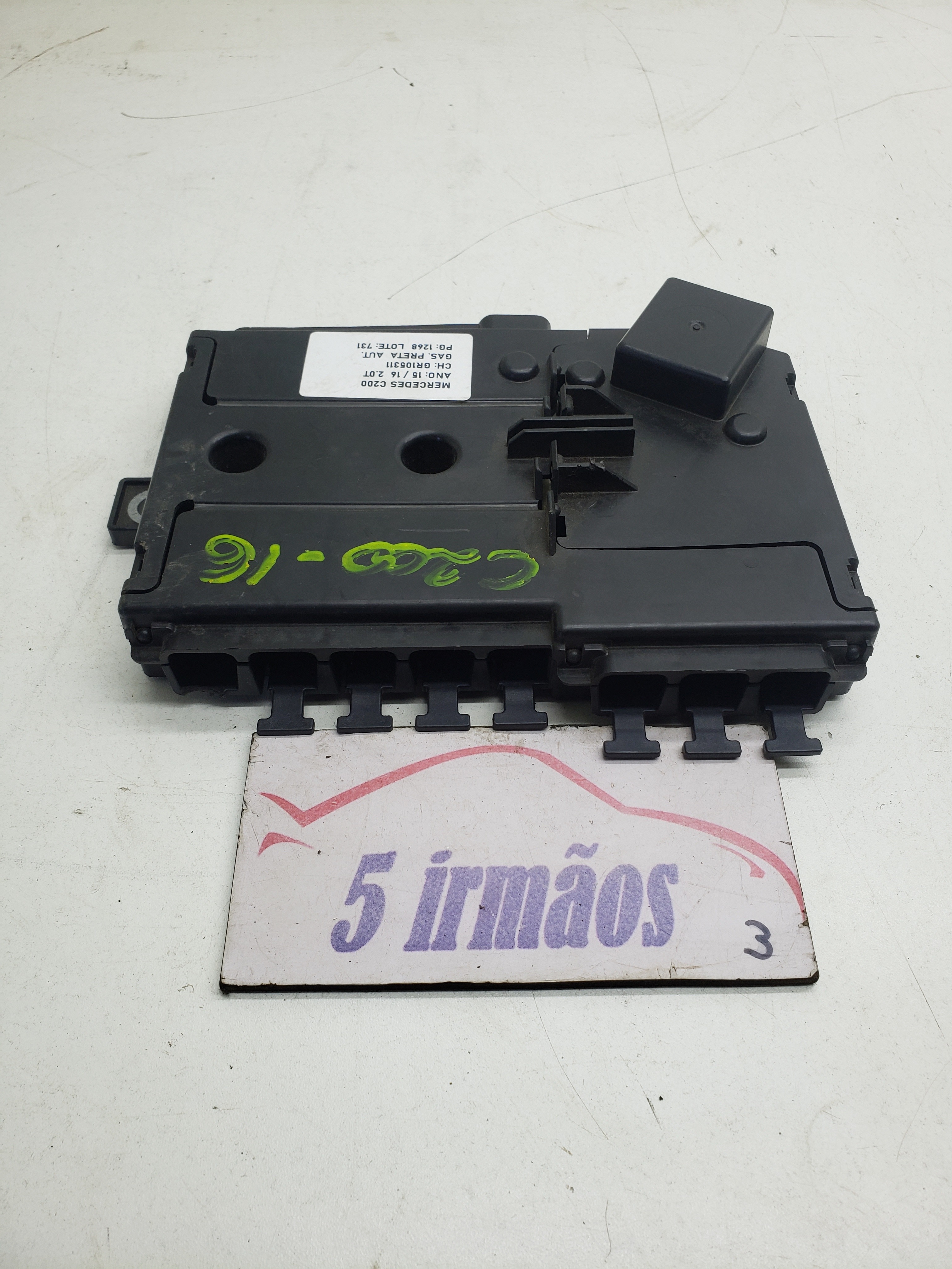 Placa Fusiveis Bateria Mercedes C200 2.0 2015 Nºa2055402850