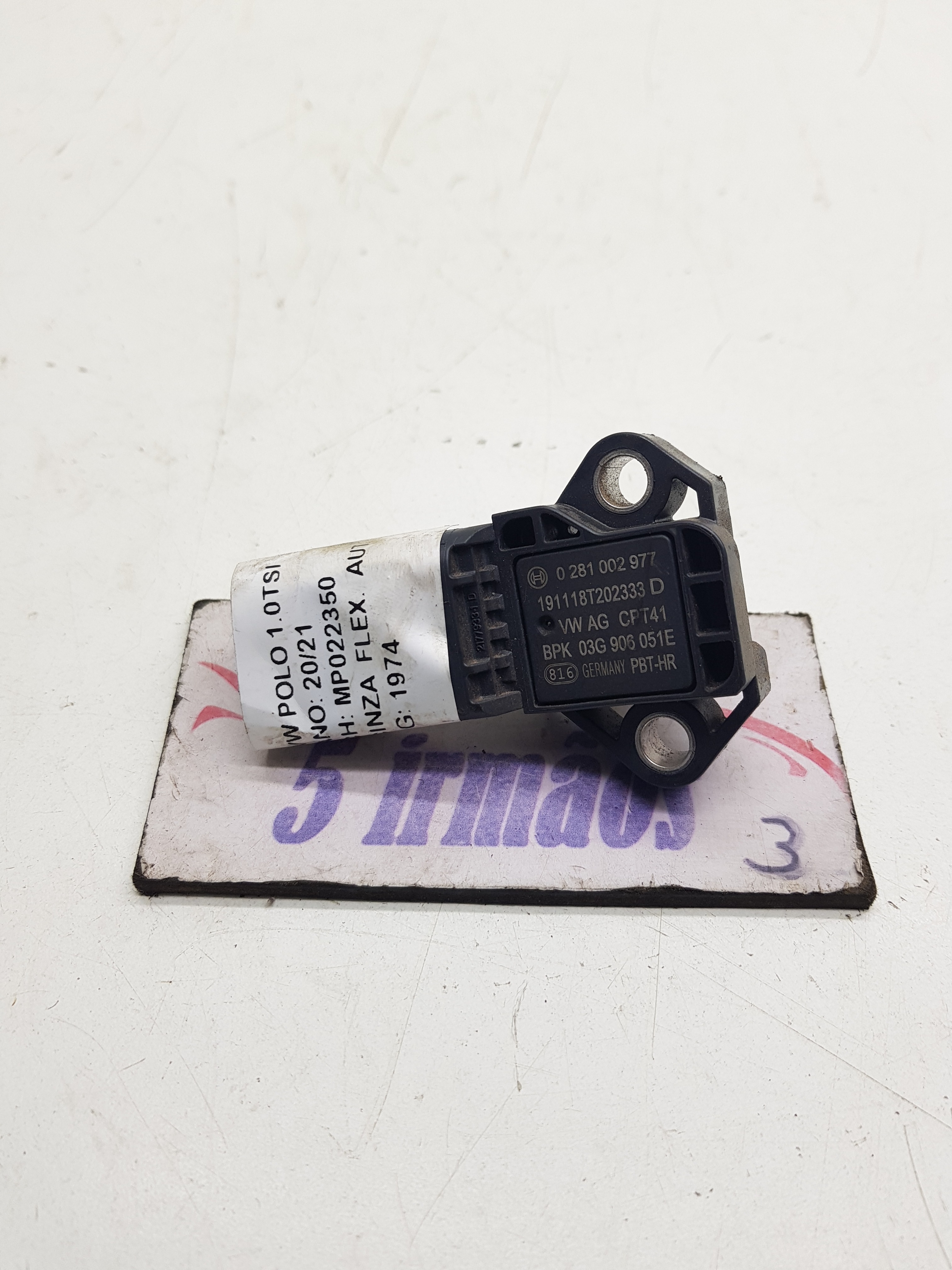 Sensor Map Vw Polo Tsi 1.0 2020 / 2021 Nº03g906051e