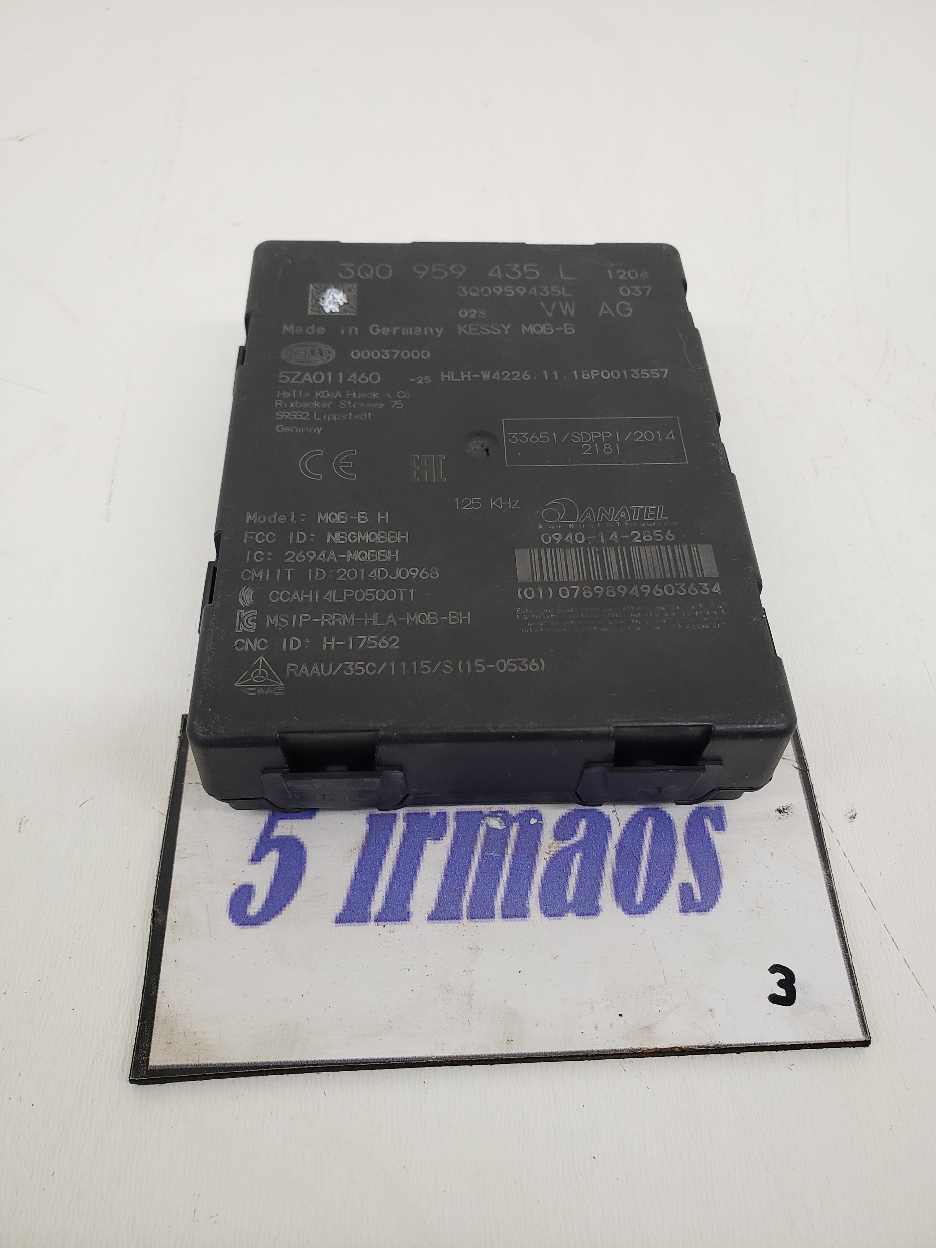 Módulo Keyless Vw Golf Gti 2.0 Turbo 2019 2020 N3q0959435l