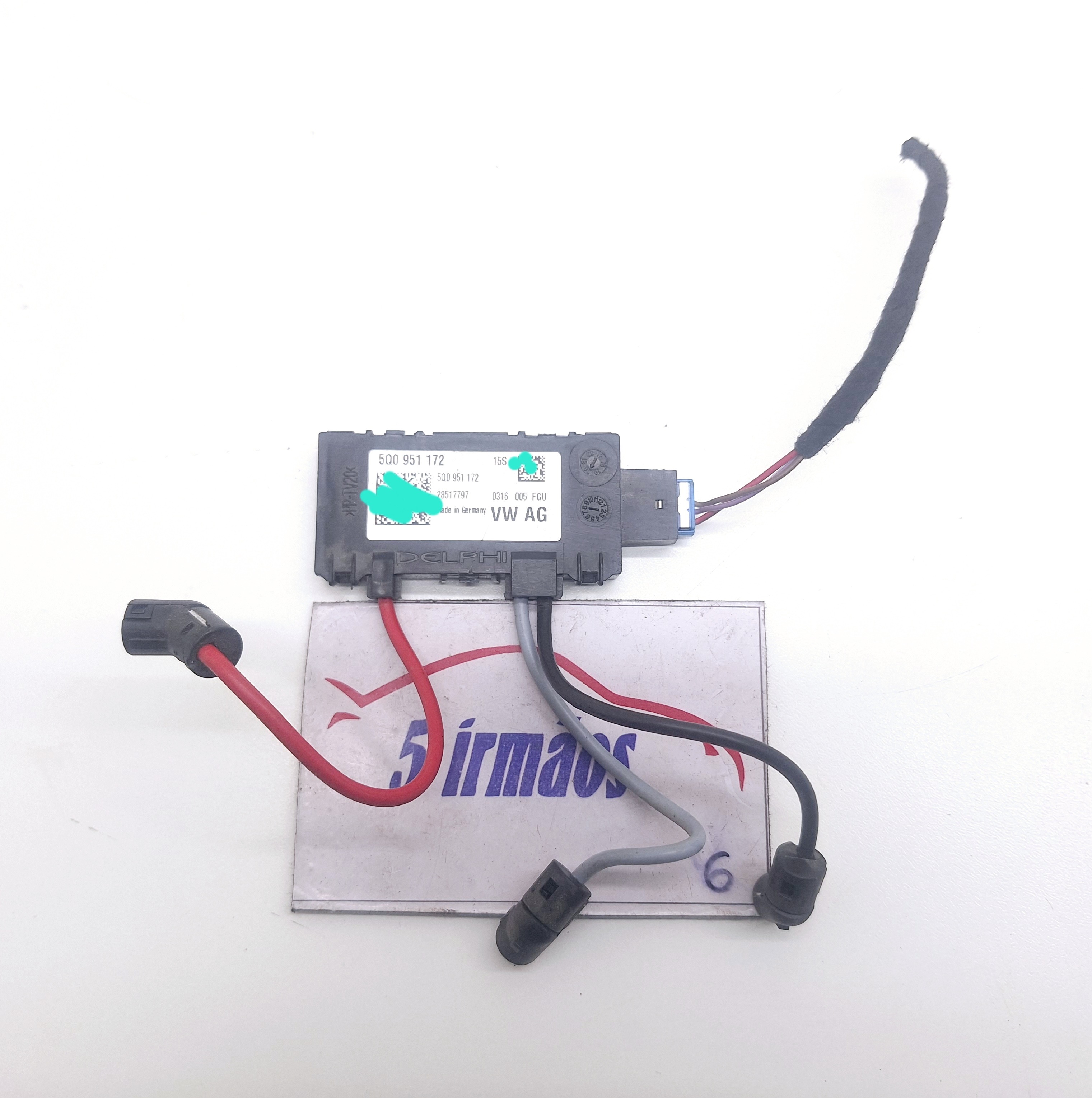 Sensor Ultrassônico Vw Tiguan Tsi 2.0 2021 Nº5q0951172