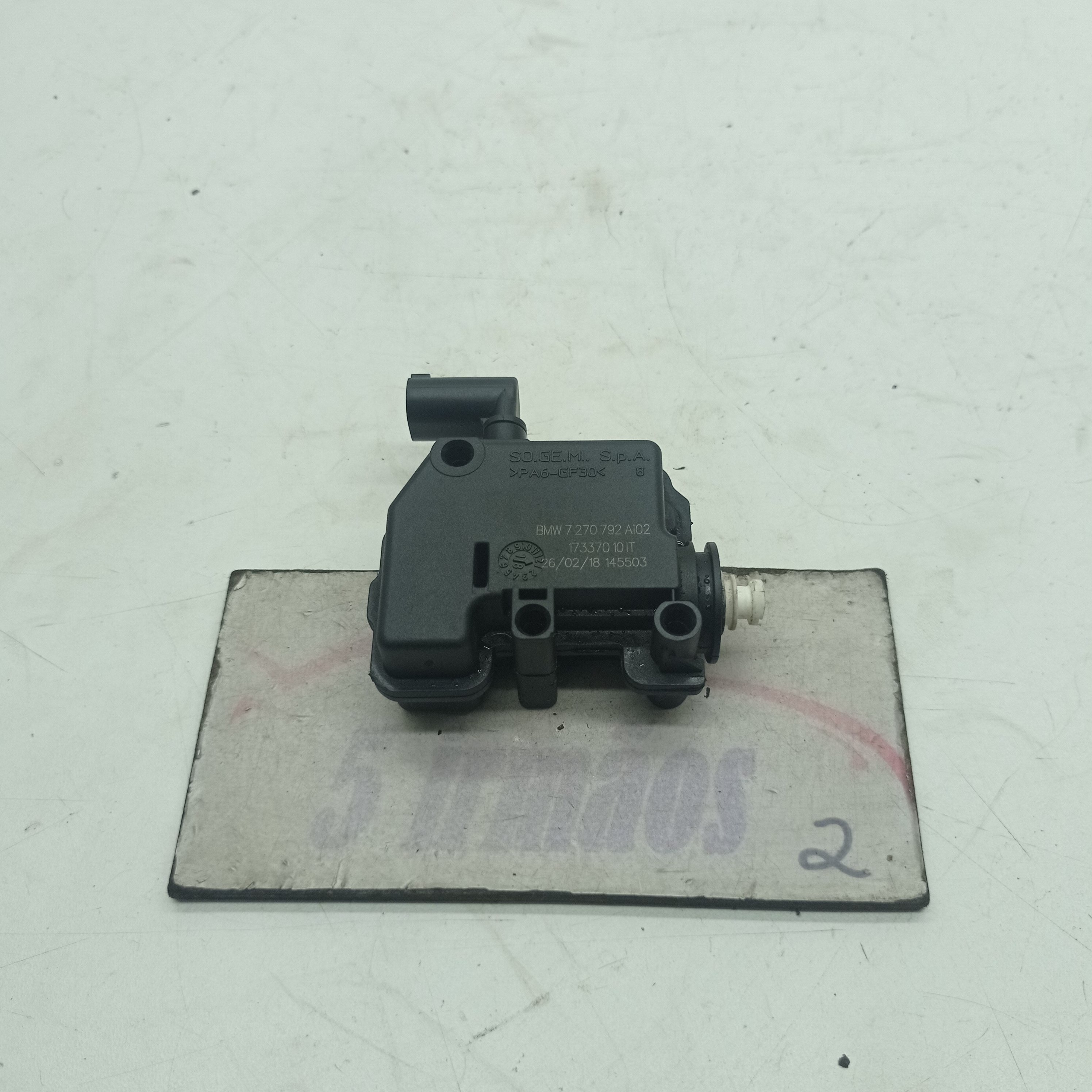 Motor Trava Portinhola Bmw 328i 2.0 Turbo 2018 7270792