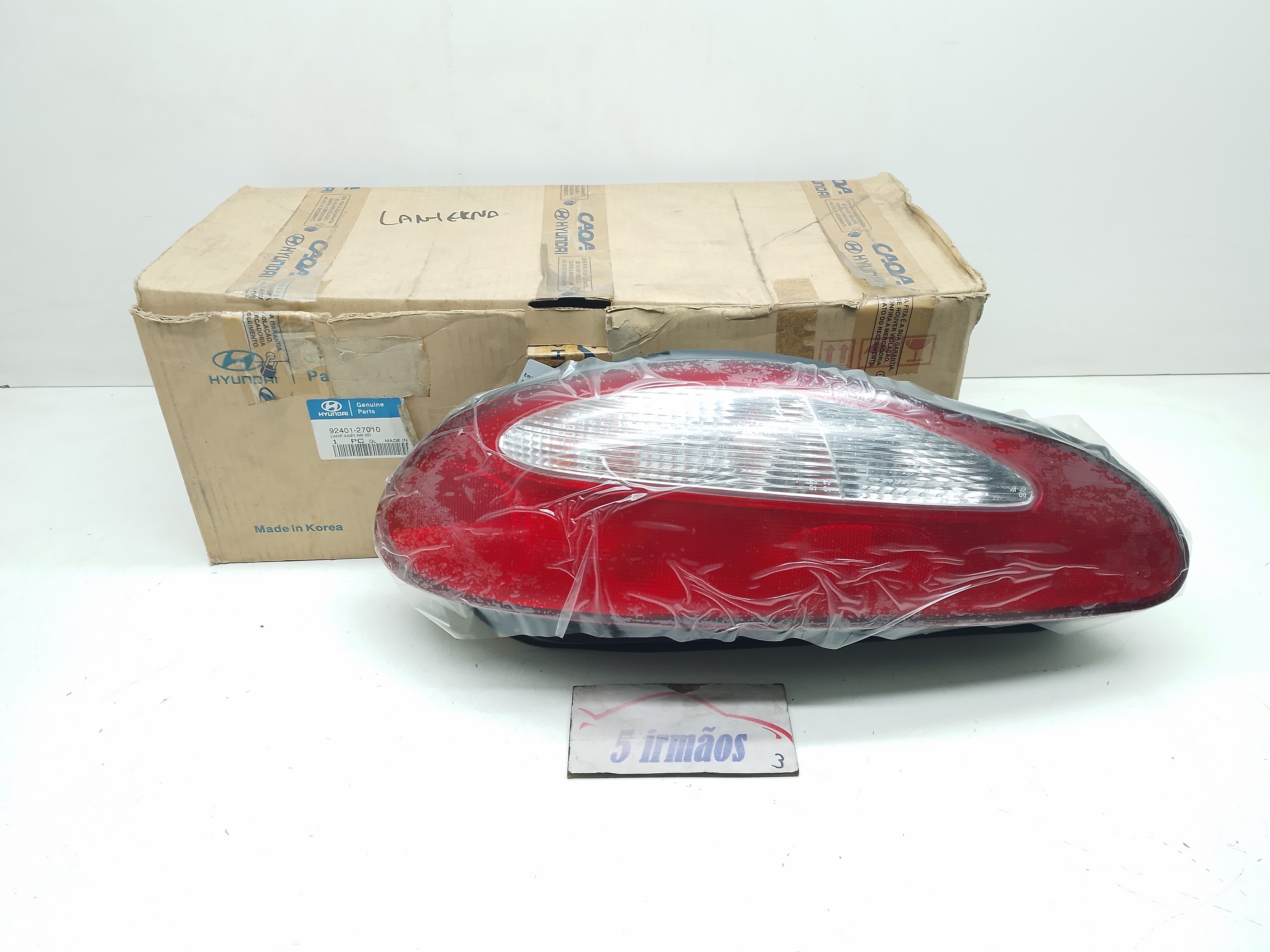 Lanterna Esquerda Hyundai Coupe 2.0 1998 Nº92401270