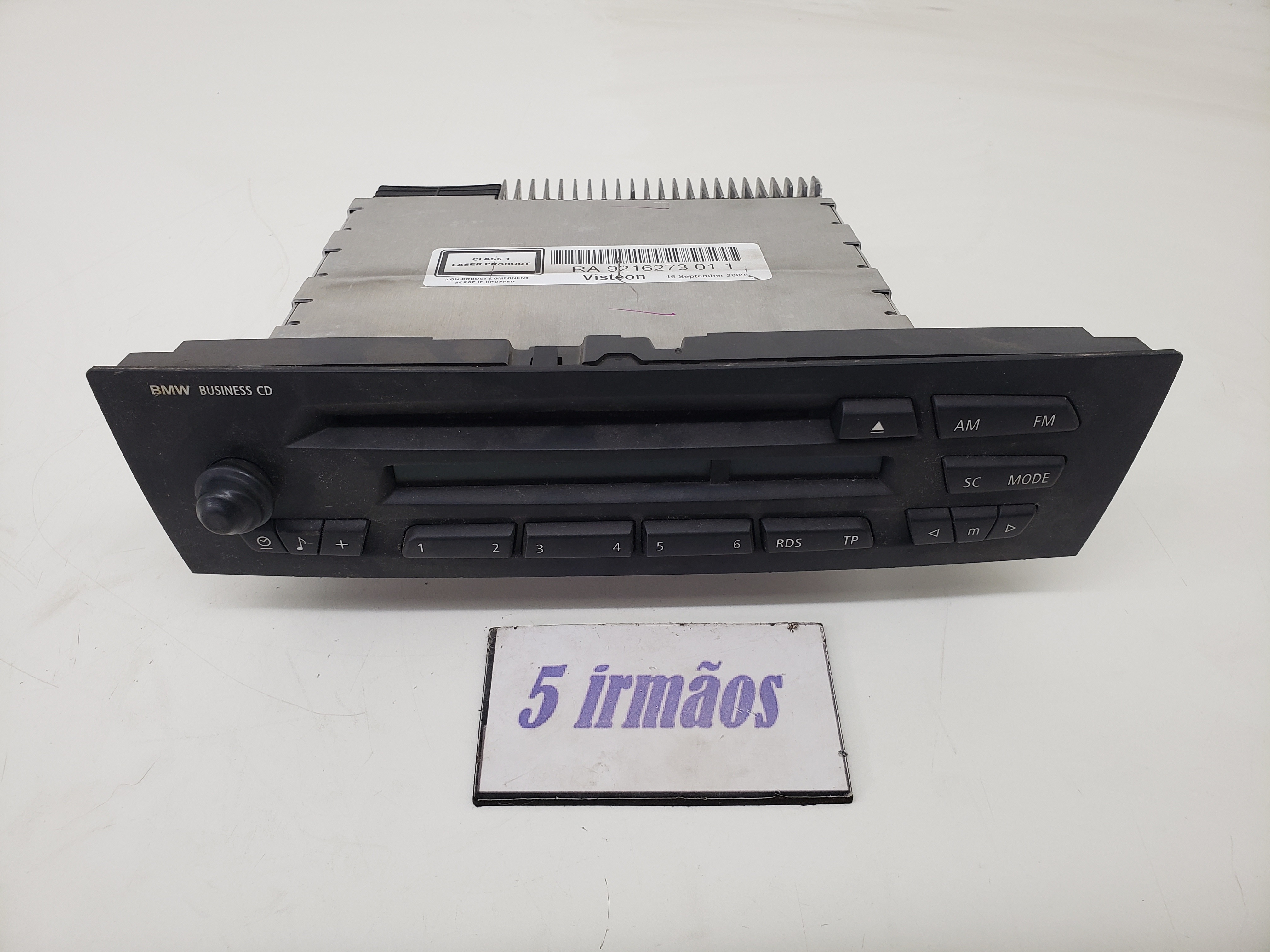 Rádio Cd Player Bmw 118i 2.0 Asp 2009 / 2010 N921627301