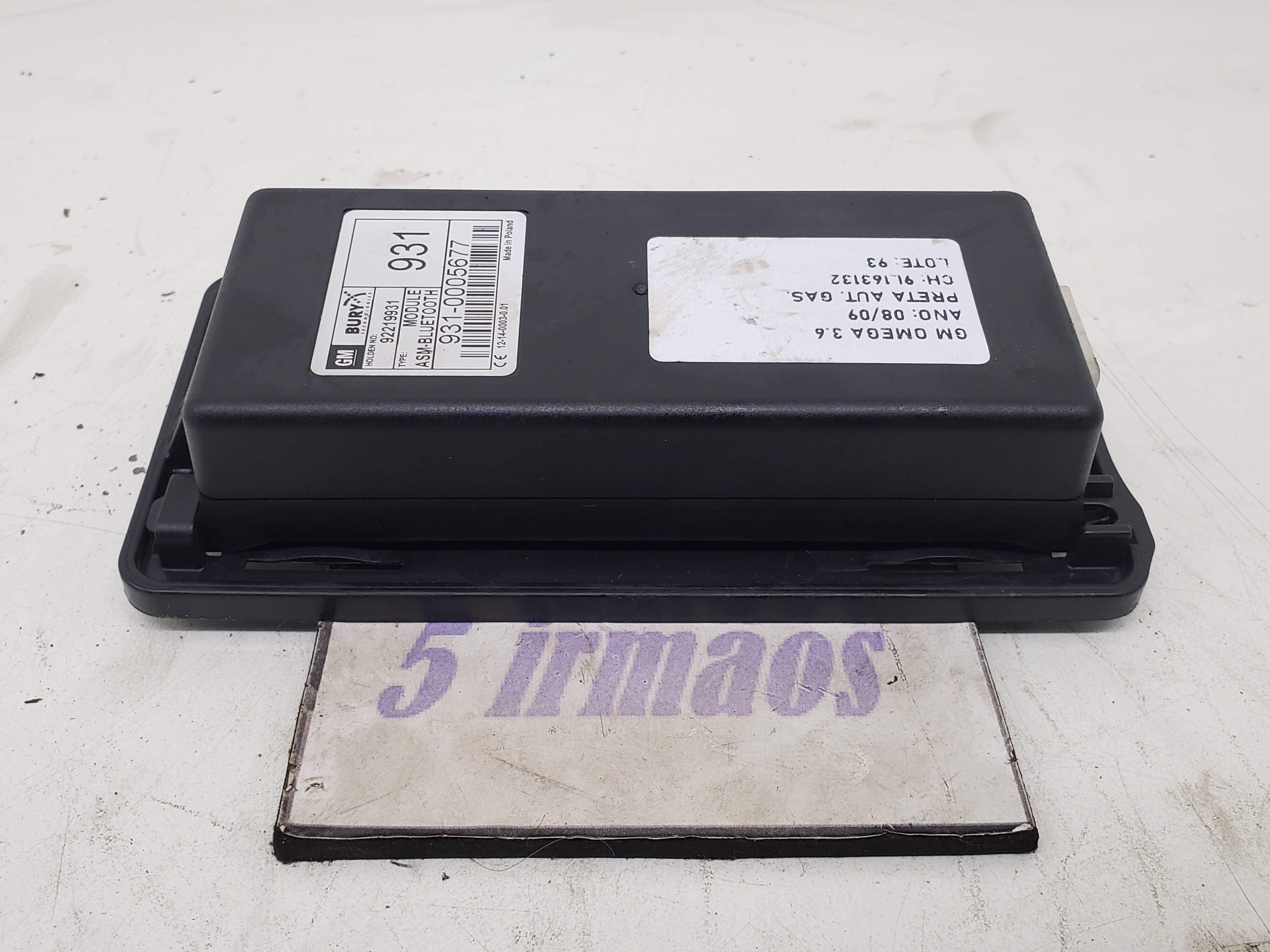 Módulo Bluetooth Gm Ômega 3.6 V6 2008 / 2009 N92219931