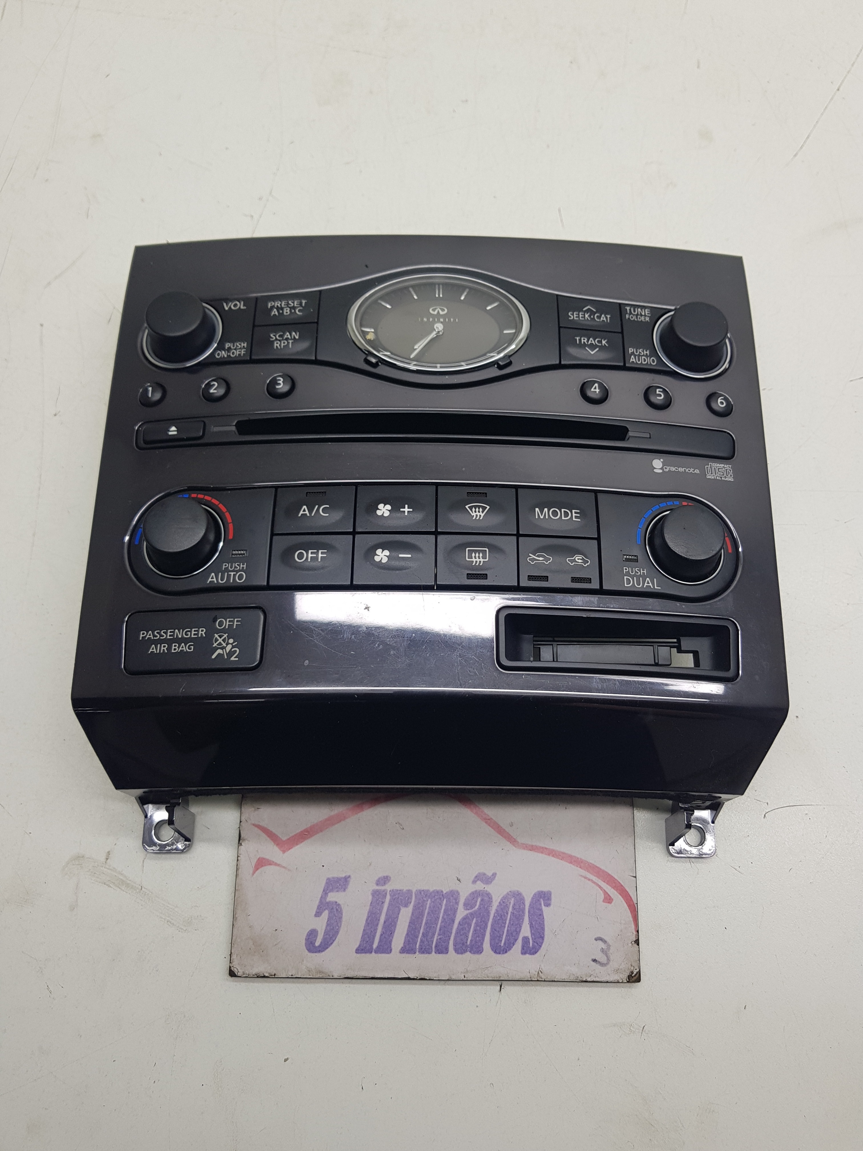 Comando Ar Condicionado Infiniti Fx35 3.5 2009 Nº258101ca0b
