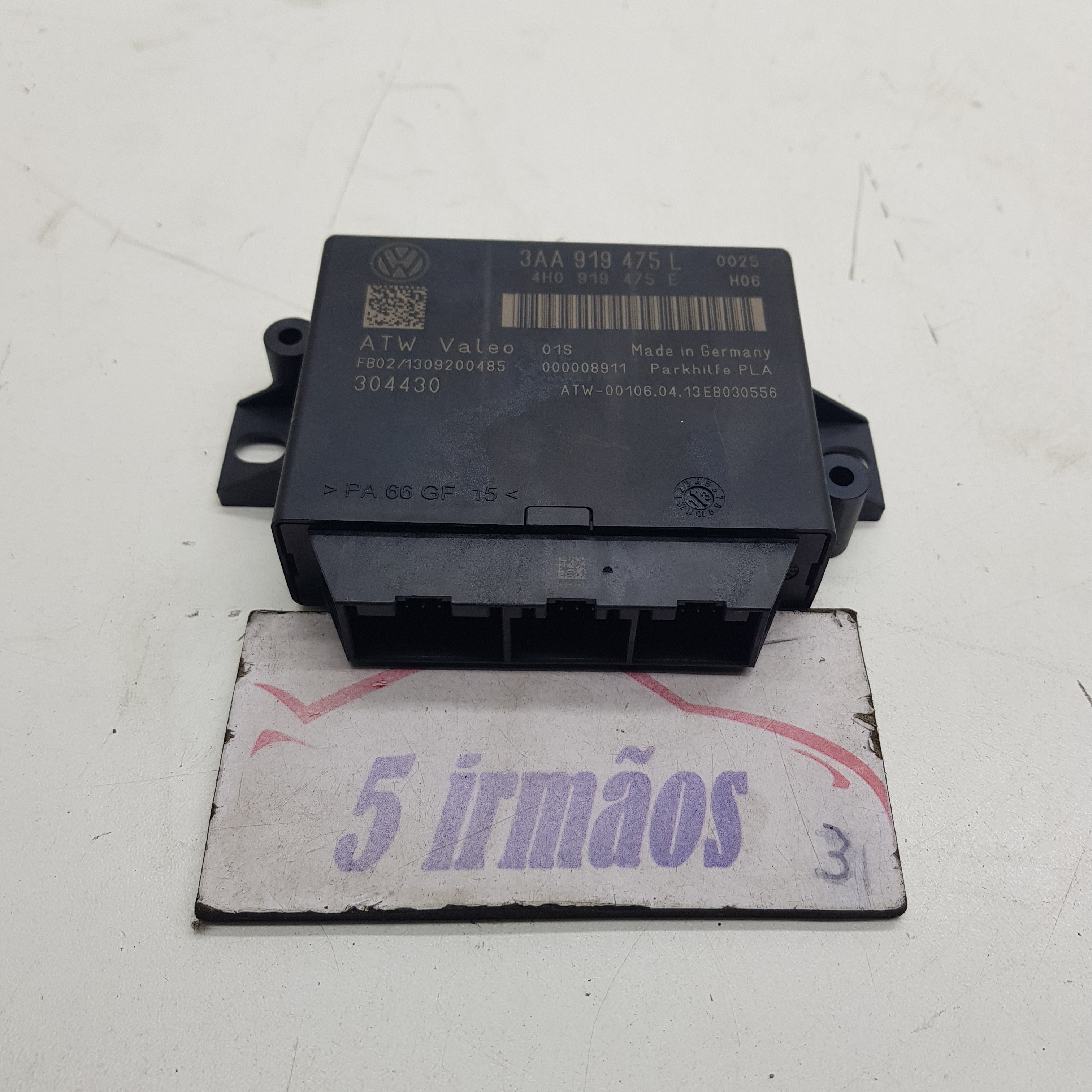 Módulo Estacionamento Vw Tiguan Tsi 2.0 2013 N3aa919475l