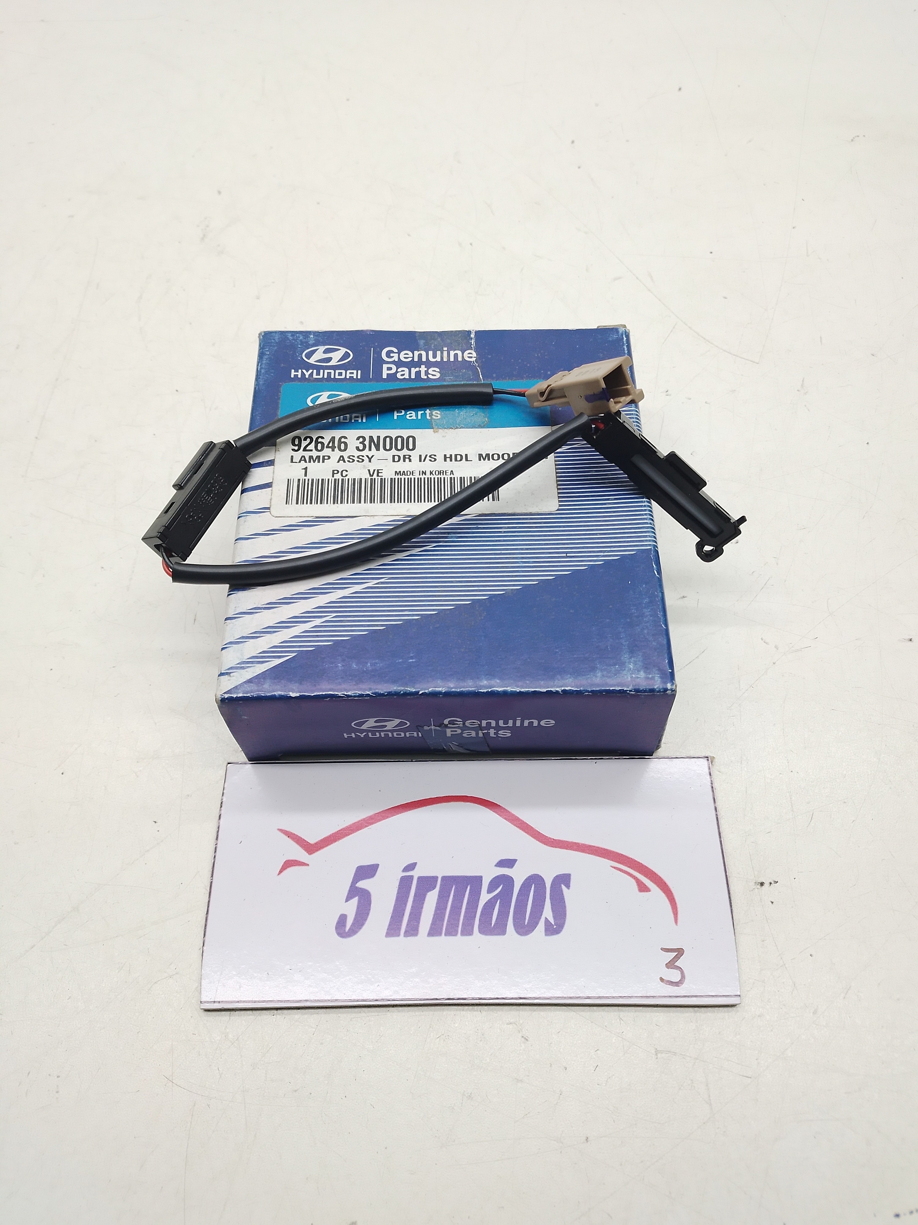 Luz Cortesia Maçaneta Interna Hyundai Equus 4.6 2011 Á 2016