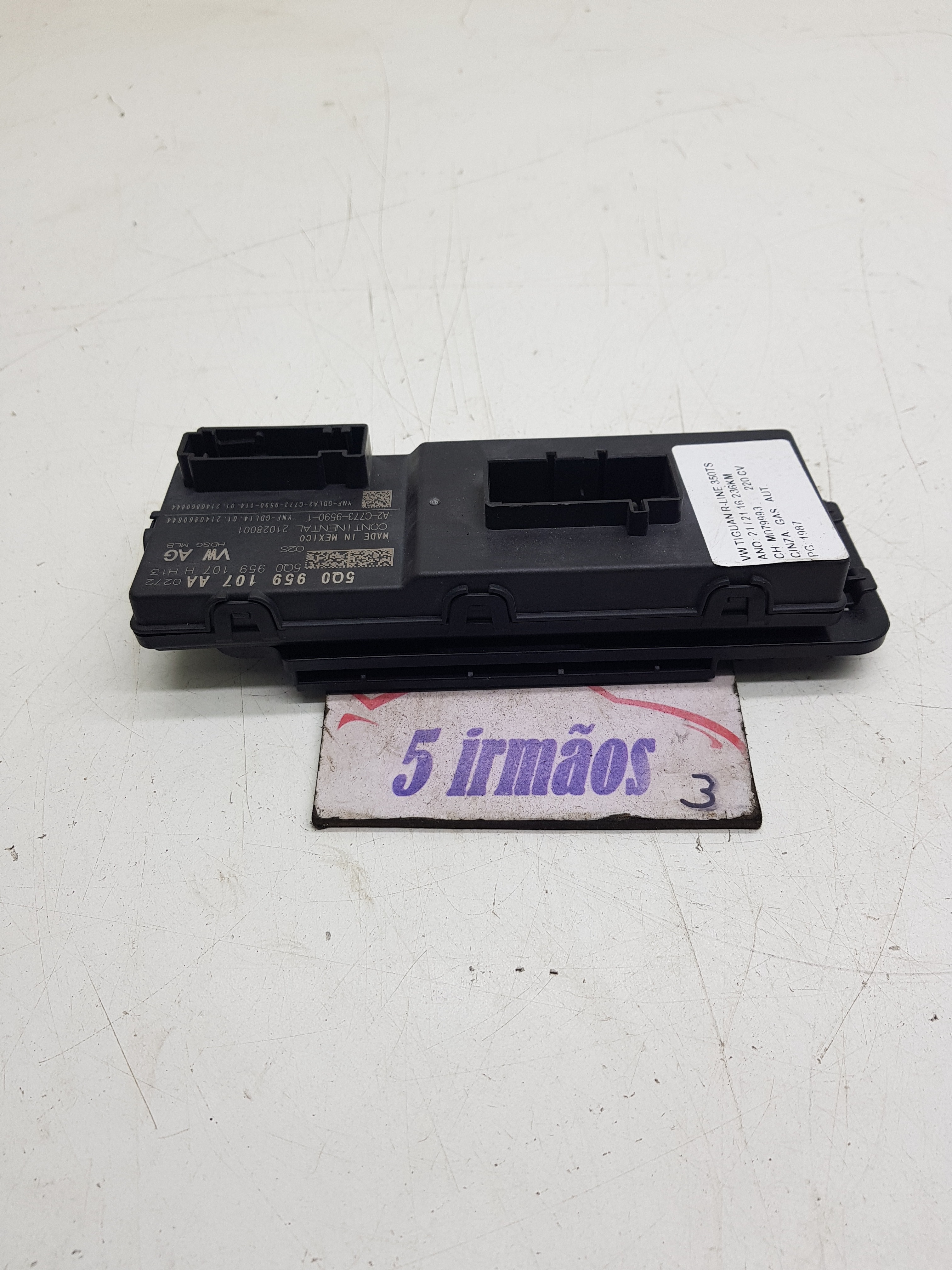 Módulo Porta Malas Vw Tiguan 350 Tsi 2.0 2021 Nº5q0959107aa