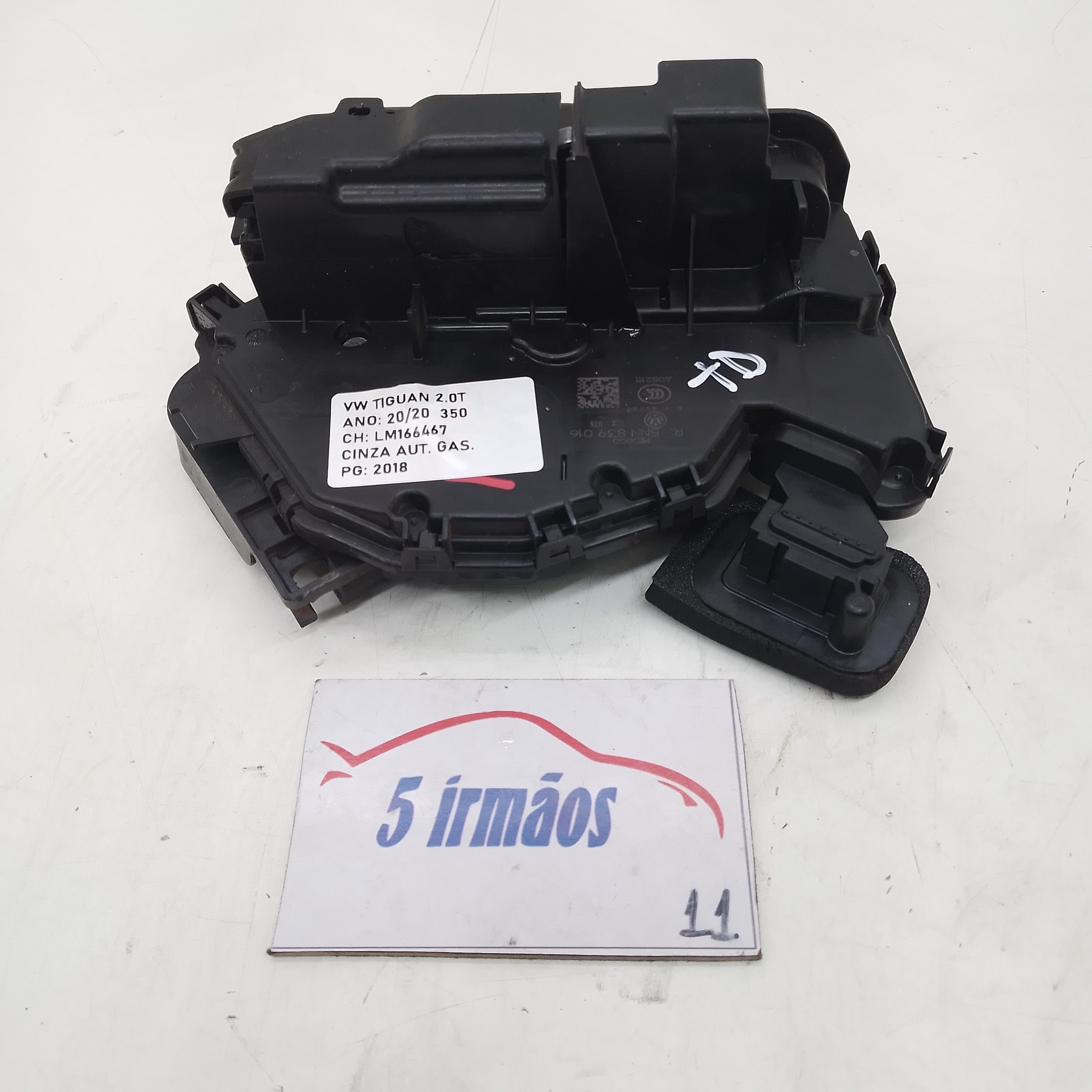 Fechadura Porta Traseira Direita Vw Tiguan Tsi 2.0 2020
