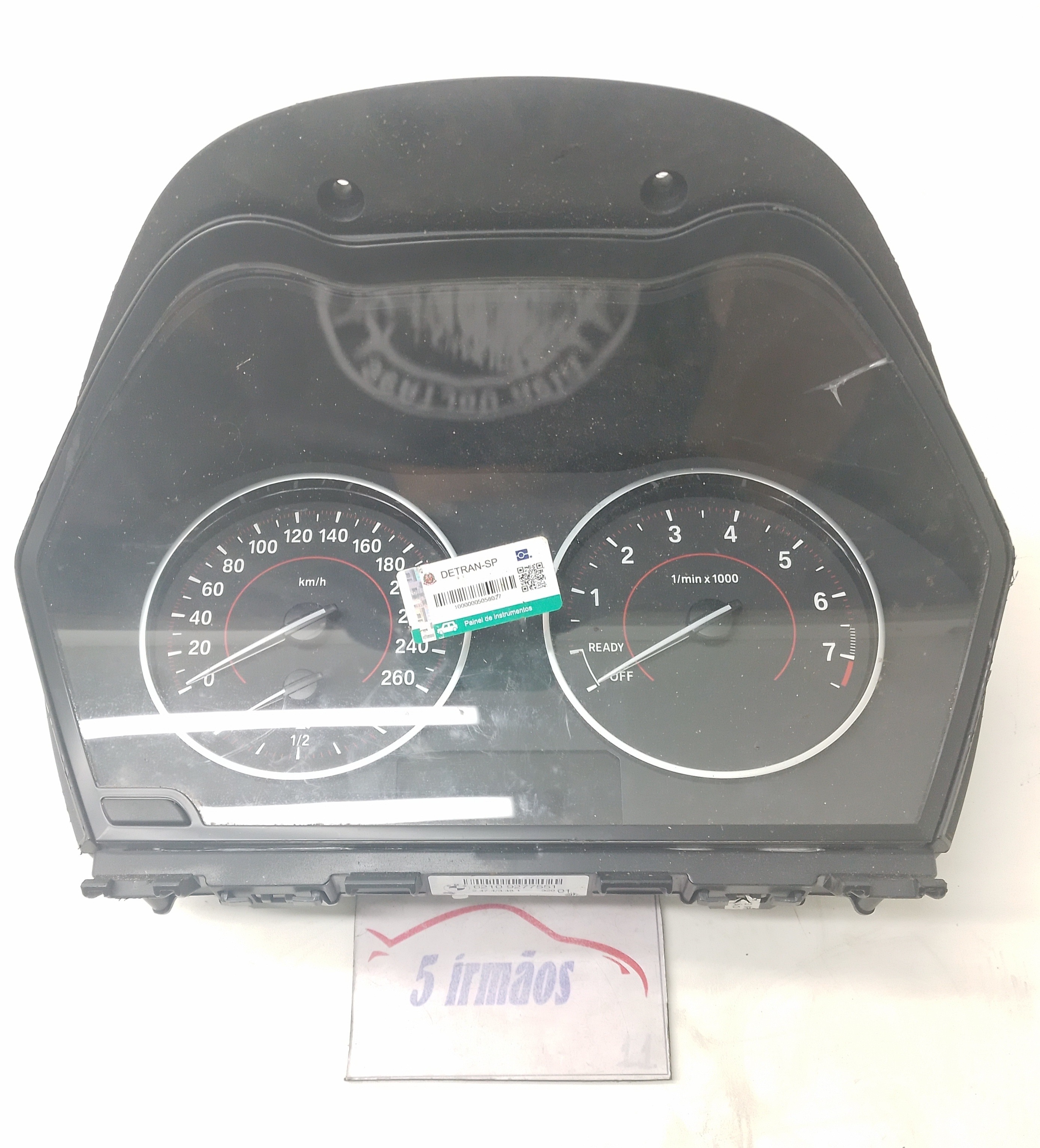 Painel Instrumentos Bmw 116i 2012 / 2013 N 62109277551 Preto