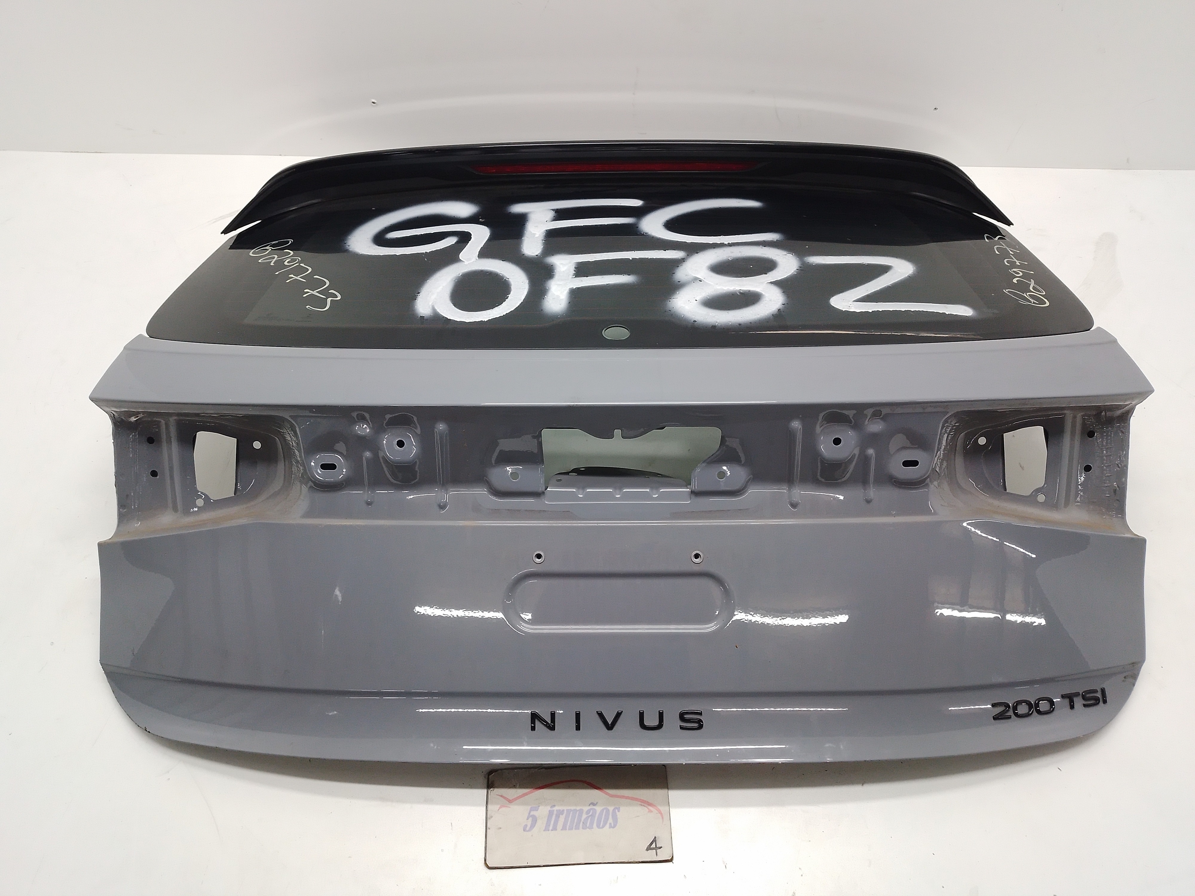 Tampa Traseira Porta Malas Vw Nivus Tsi 1.0 Turbo 2022