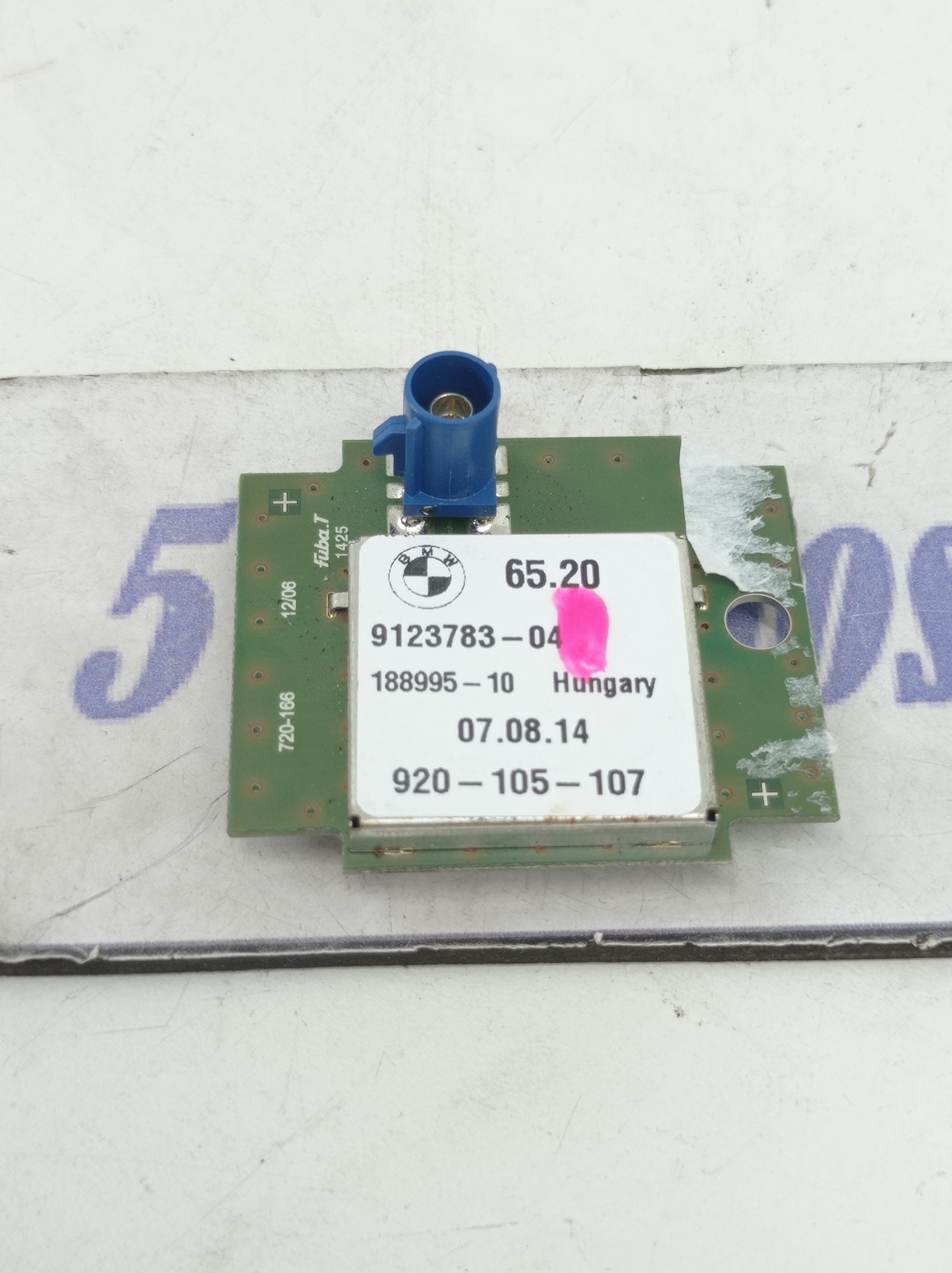 Módulo Circuito Antena Bmw Z4 20i 2.0 Turbo 2014 N9123783
