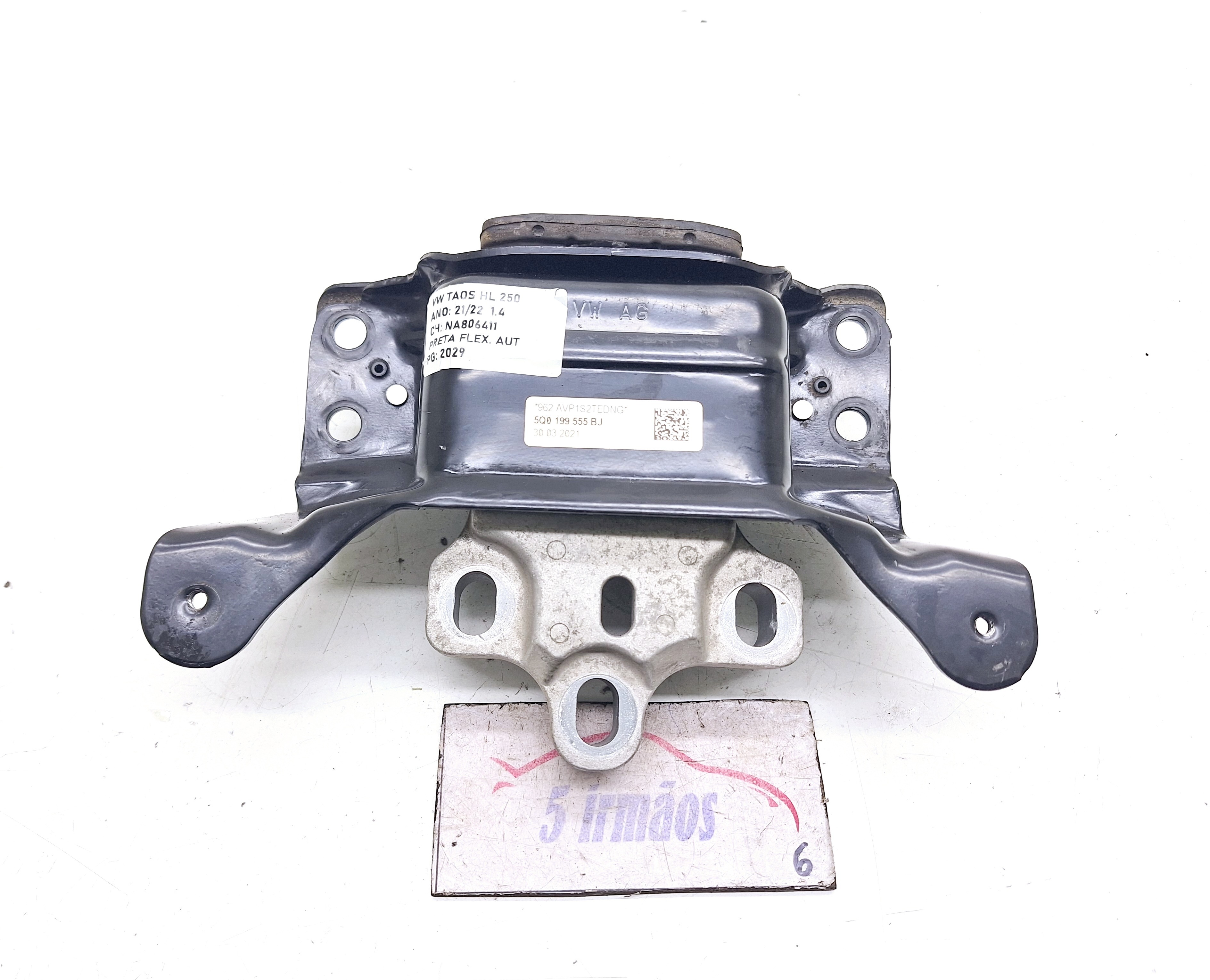 Coxim Esquerdo Câmbio Vw Taos Tsi 1.4 2022 Nº5q0199555bj