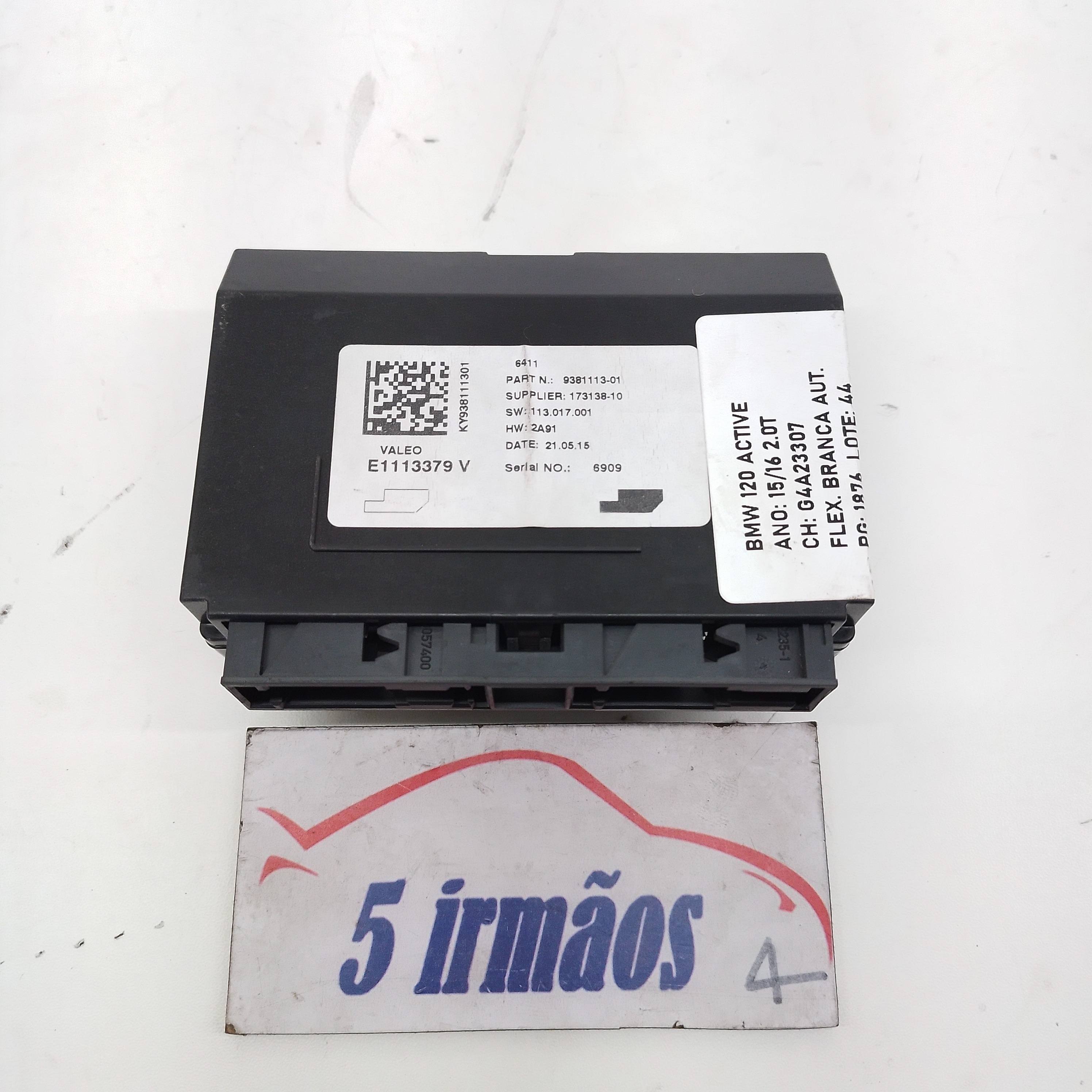 Módulo Conforto Bmw 120i 2.0 Turbo 2015 2016 N938111301