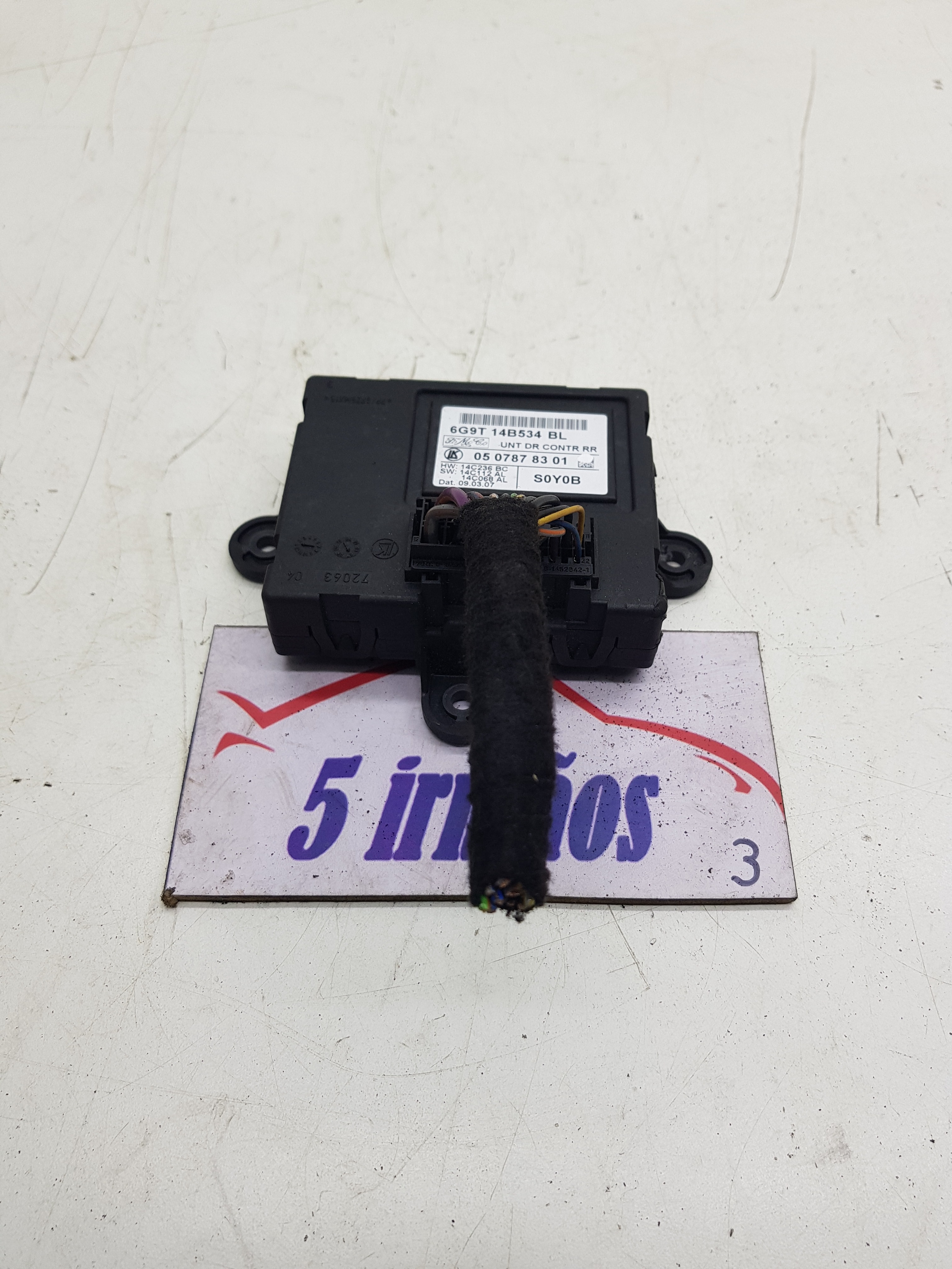 Módulo Porta Traseira Direita Freelander 2 2010 6g9t14b534bl