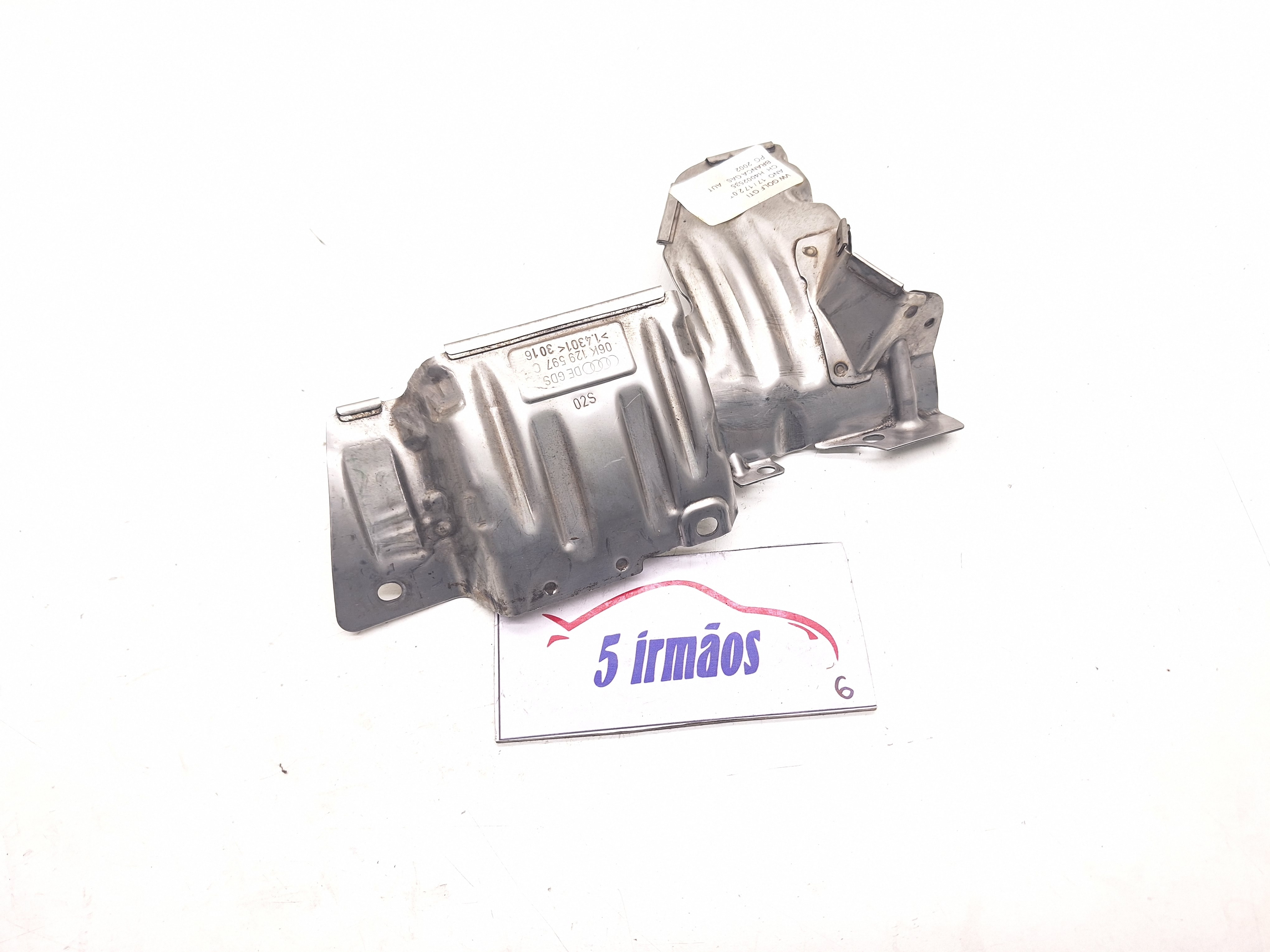 Capa Defletor Calor Vw Golf Gti 2.0 Turbo 2017 Nº06k129597