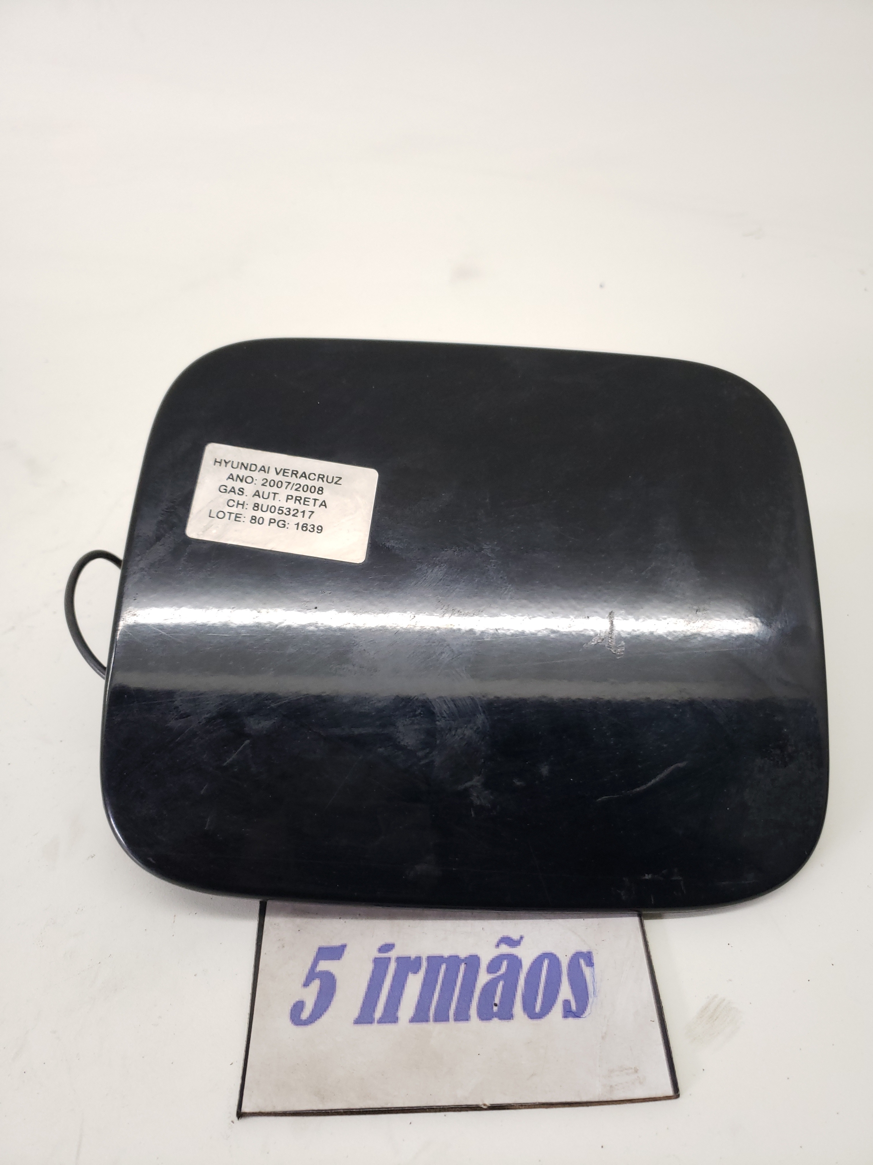 Portinhola Tanque Combustível Hyundai Veracruz 3.8 V6 2007  Preto 2007