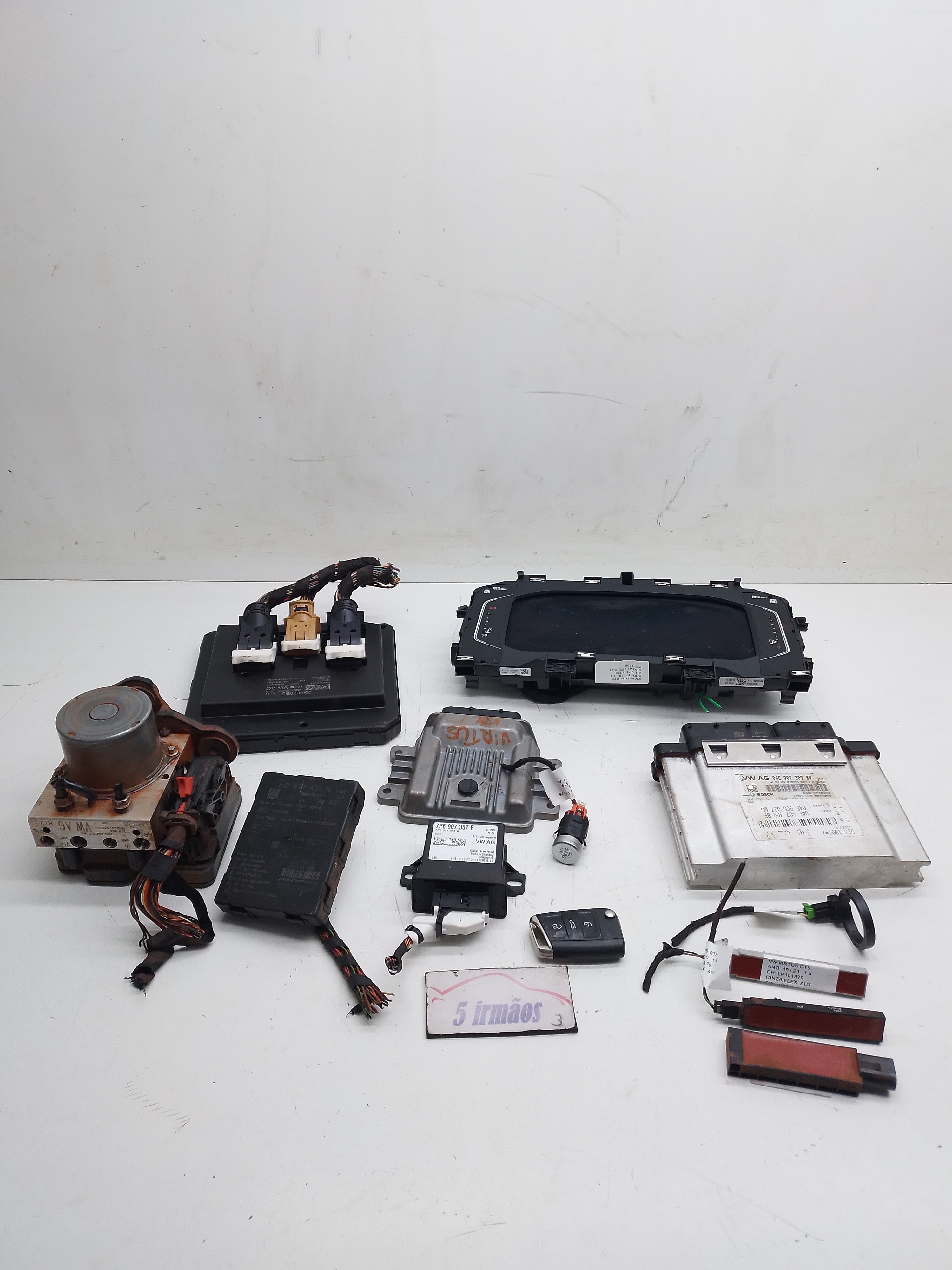 Kit Code Módulo Injeção Vw Virtus Gts 1.4 2019 / 2020