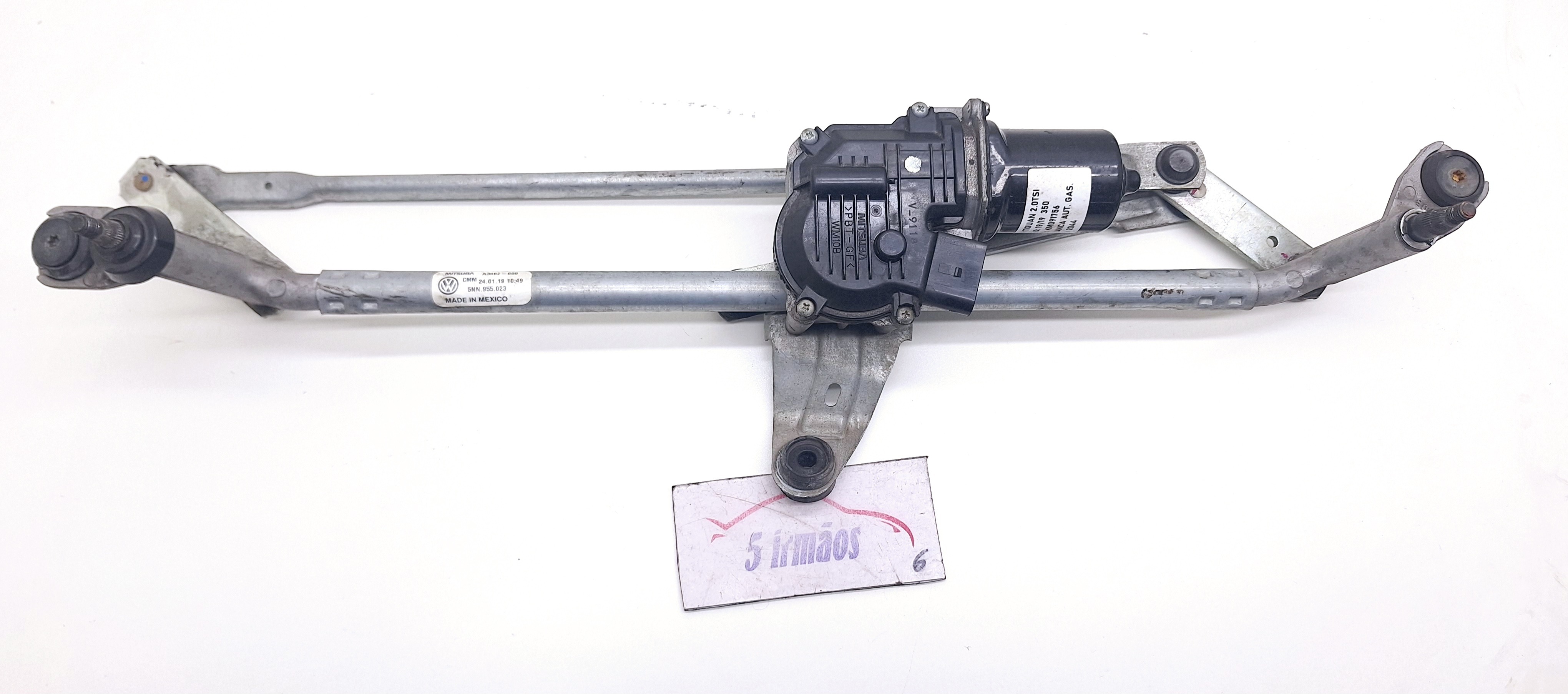 Motor Limpador Parabrisa Vw Tiguan Tsi 2.0 2019 Nº5nn955023