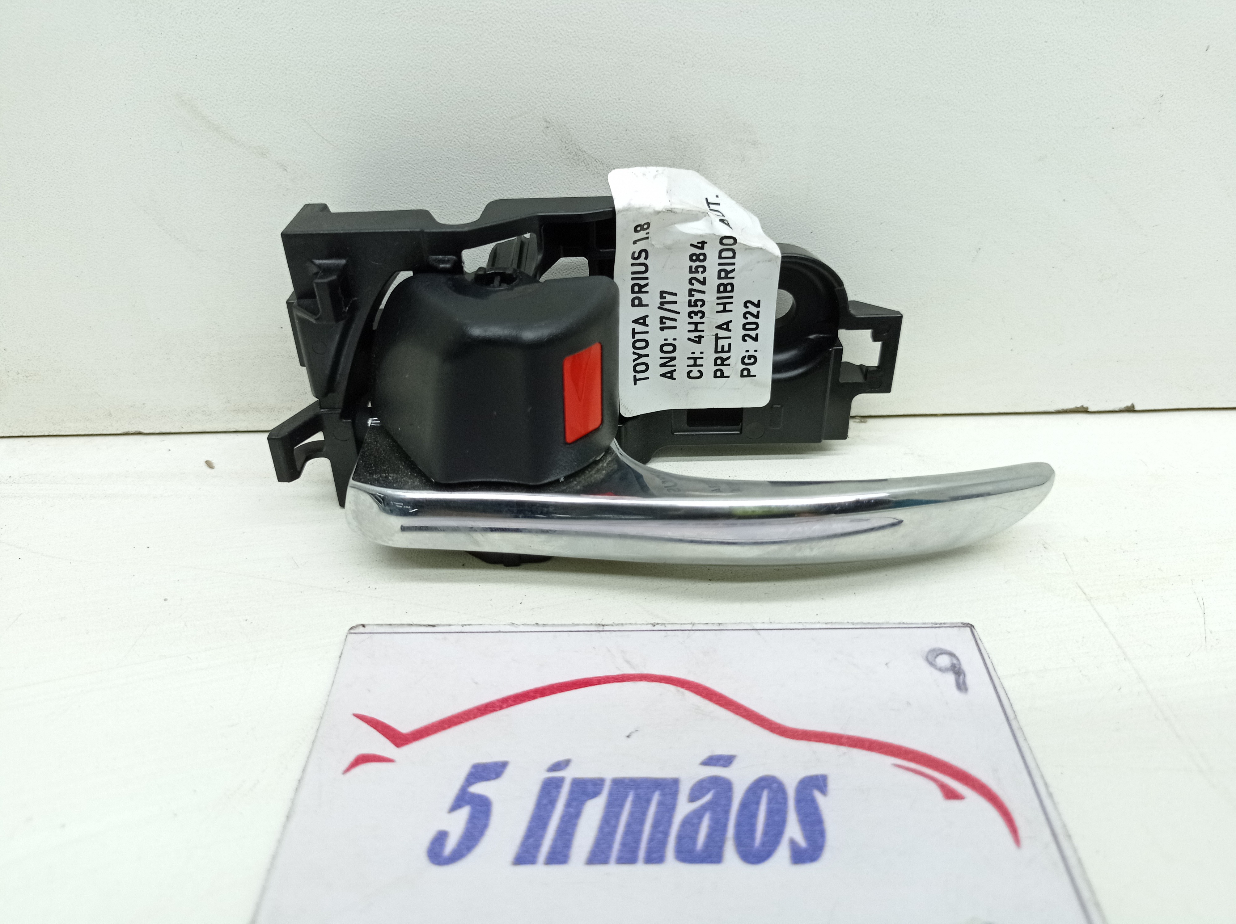 Maçaneta Interna Traseira Esquerda Toyota Prius 1.8 2017 Traseira
