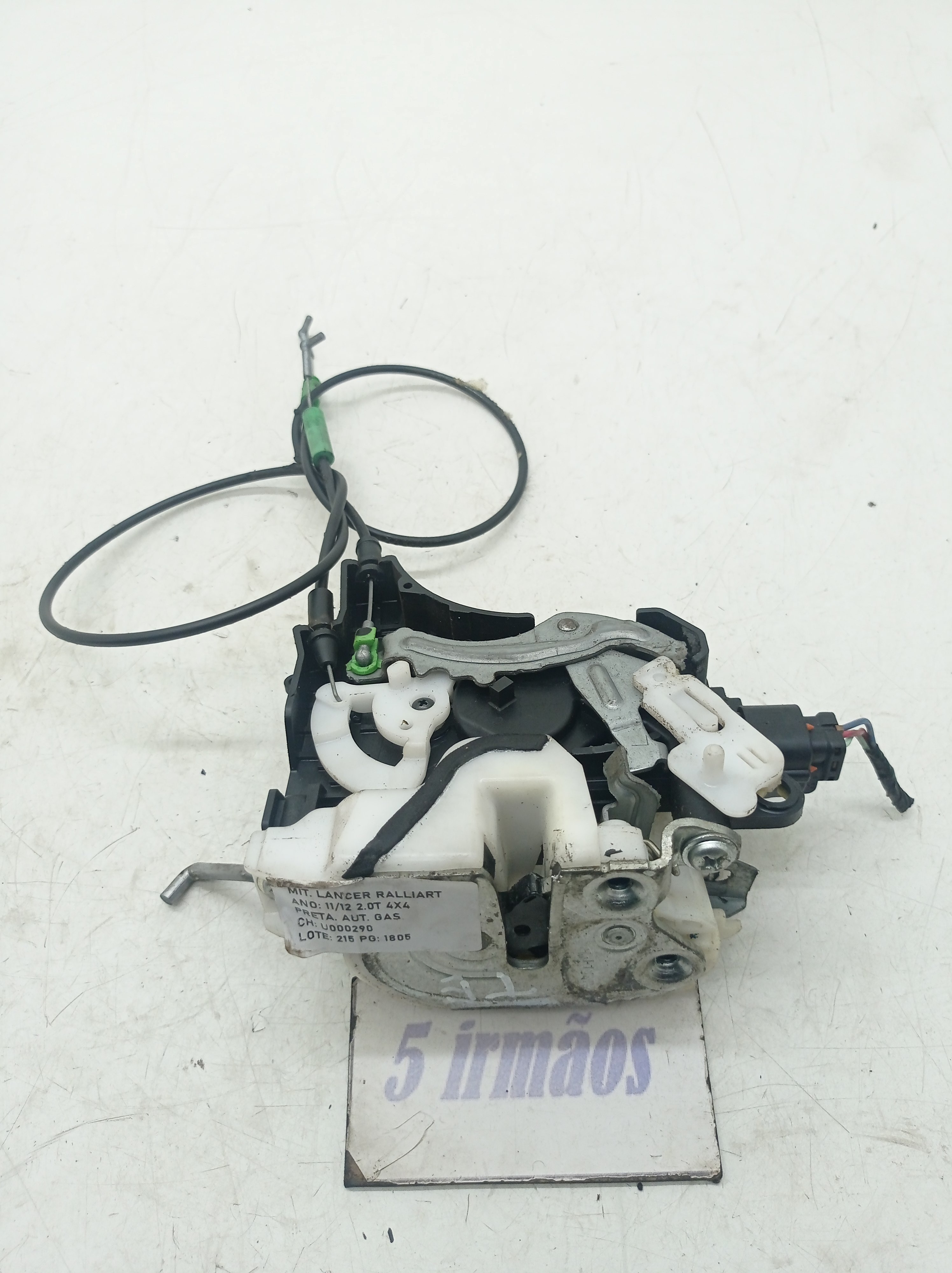 Fechadura Porta Traseira Esquerda Lancer Ralliart 2.0 2012