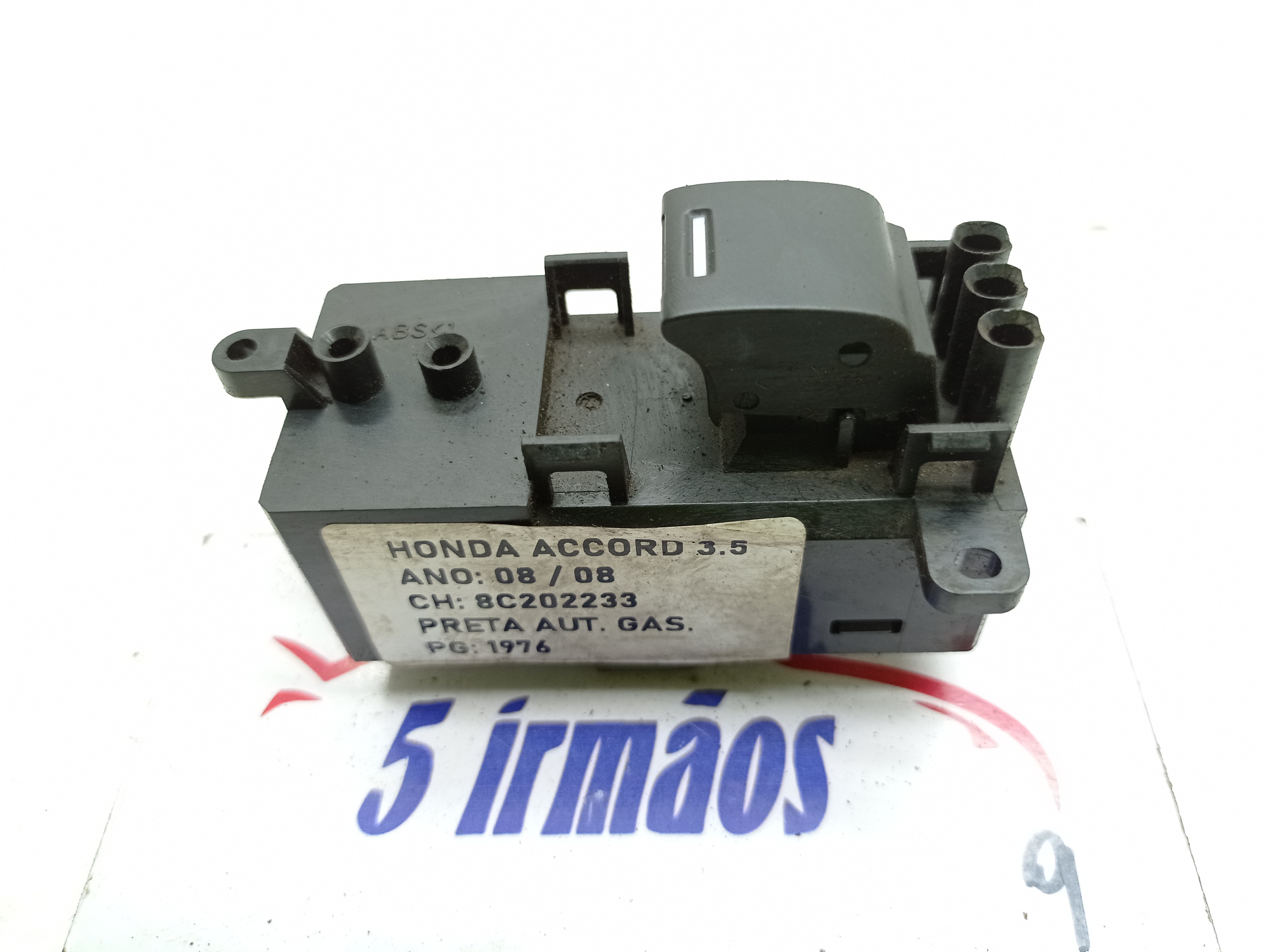 Comando Vidro Traseiro Direito Honda Accord 3.5 V6 2008