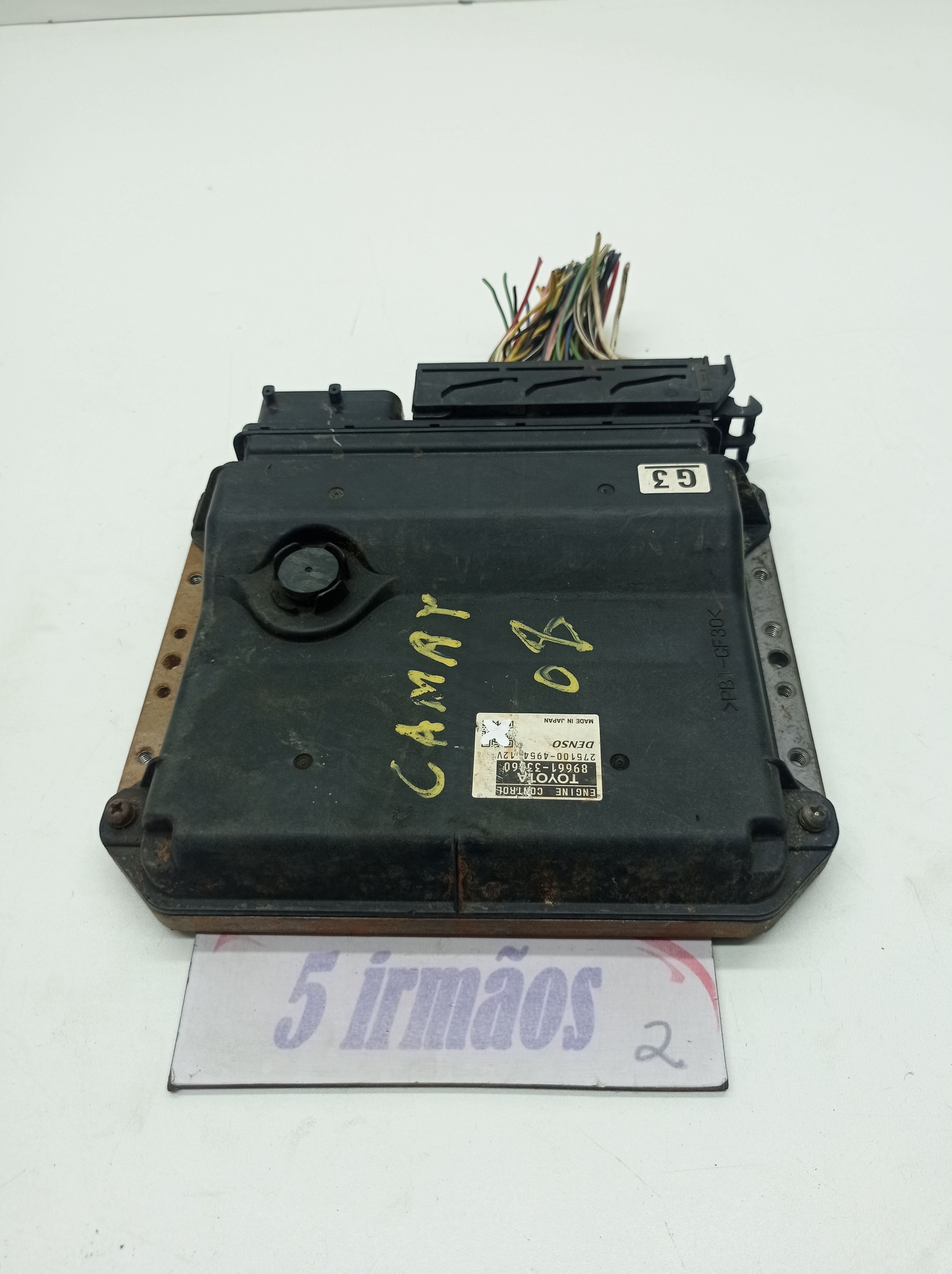 Módulo Injeção Toyota Camry 3.5 V6 2007 / 2008 Nº8966133b60