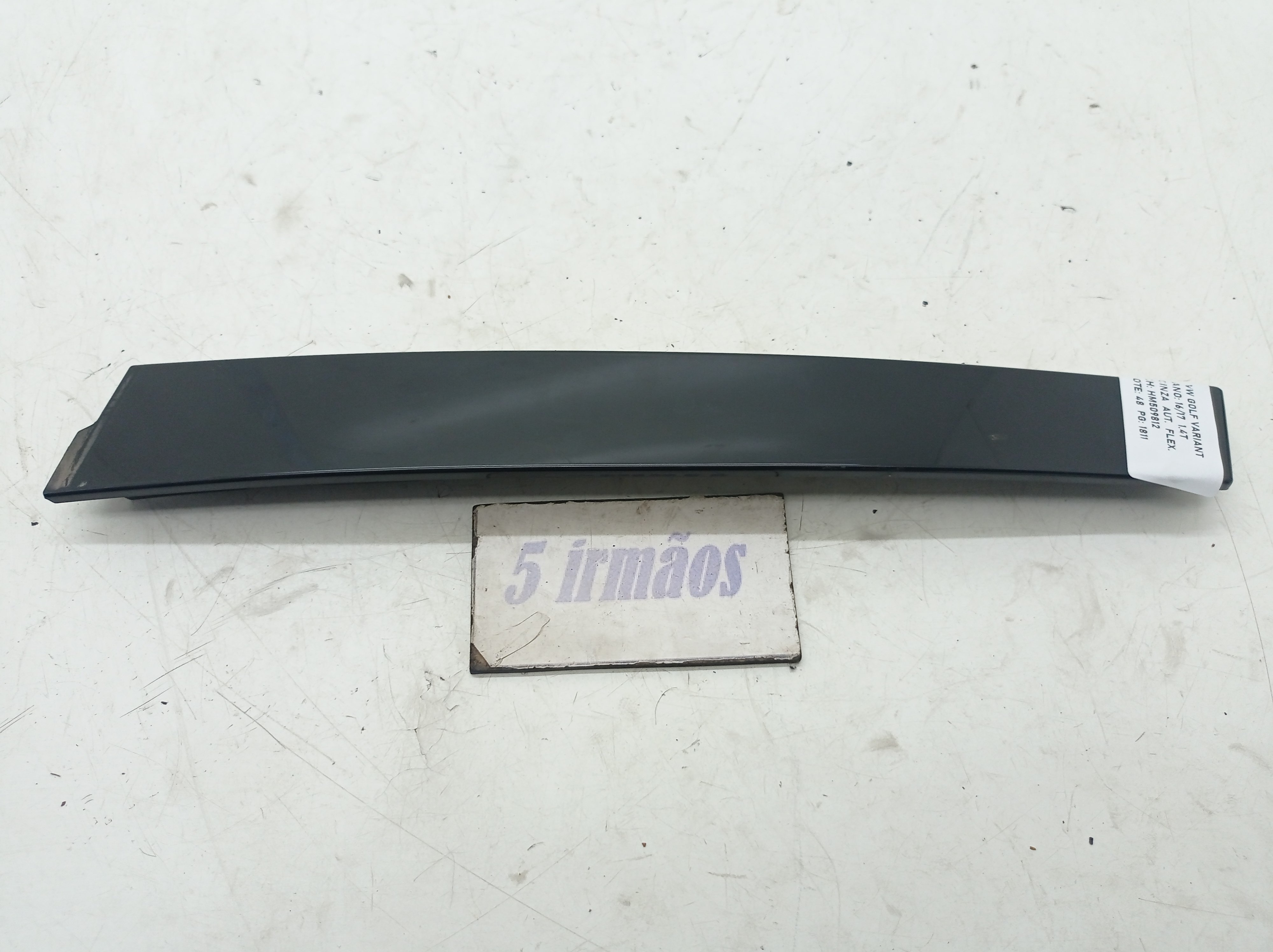 Acabamento Porta Traseira Esquerda Vw Golf Variant 1.4 2017  Preto