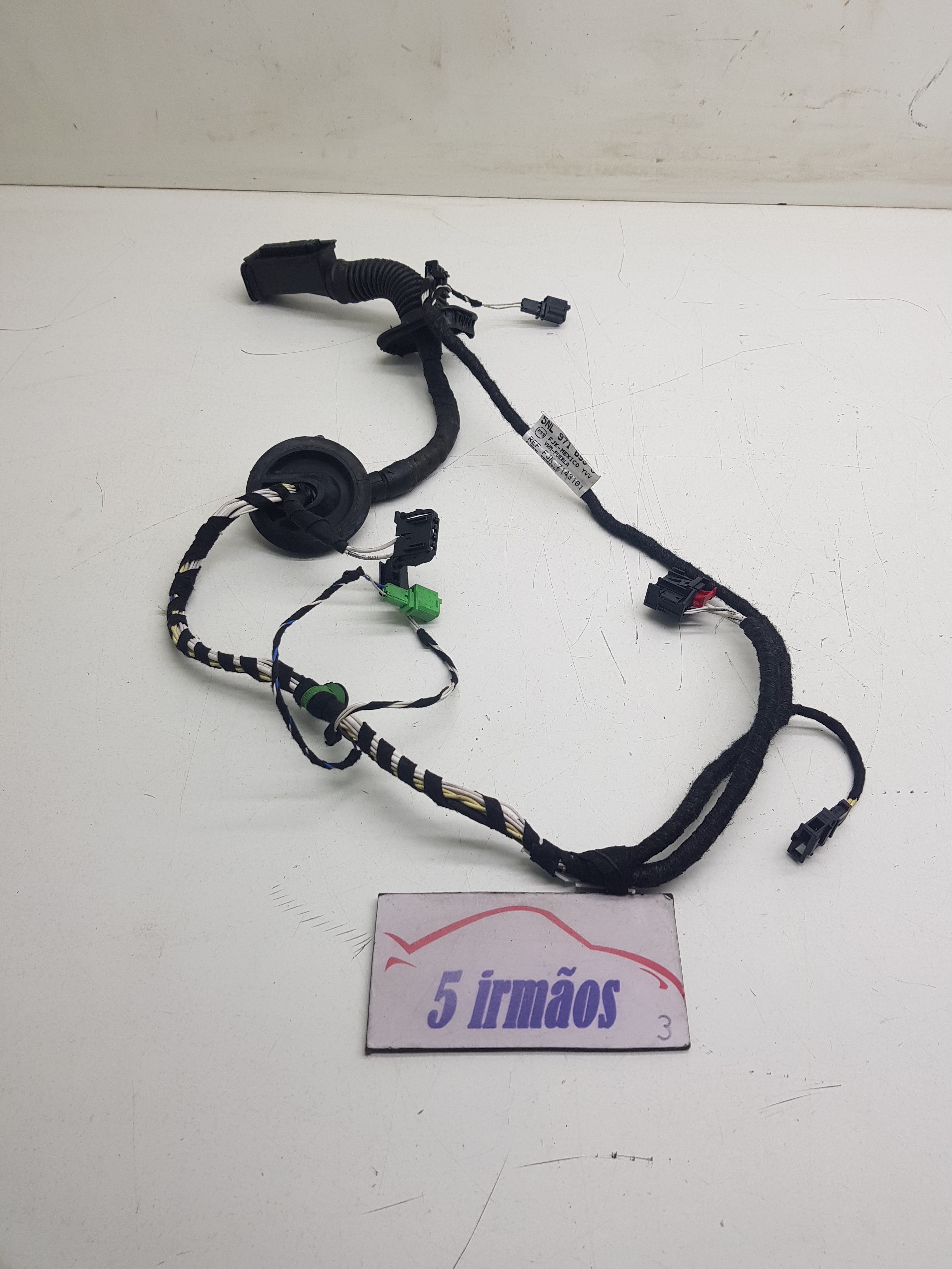 Chicote Porta Traseira Esquerda Vw Tiguan 350 Tsi 2.0 2020