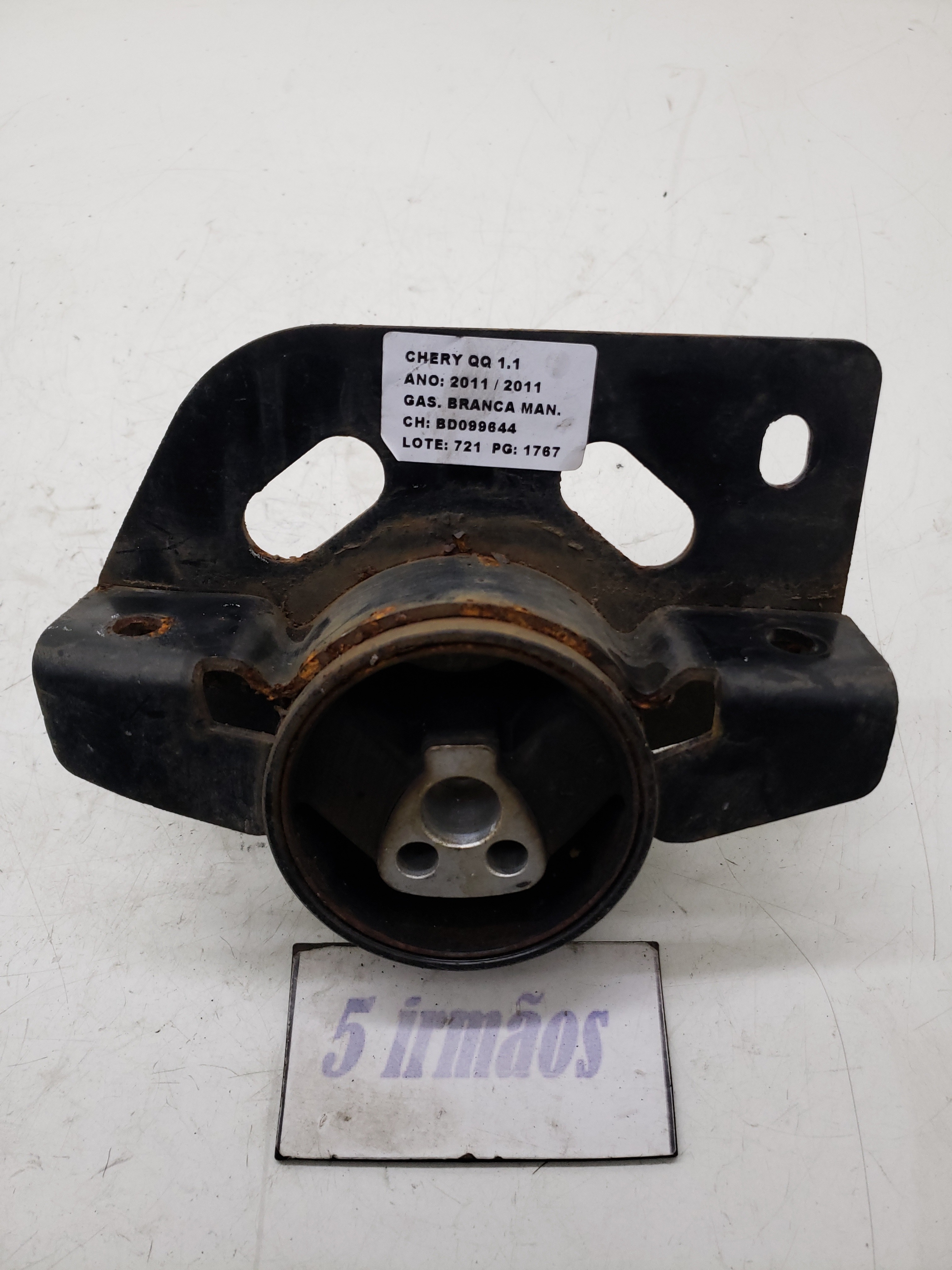 Coxim Suporte Motor Chery Qq 1.1 2011 / 2012 / 2013