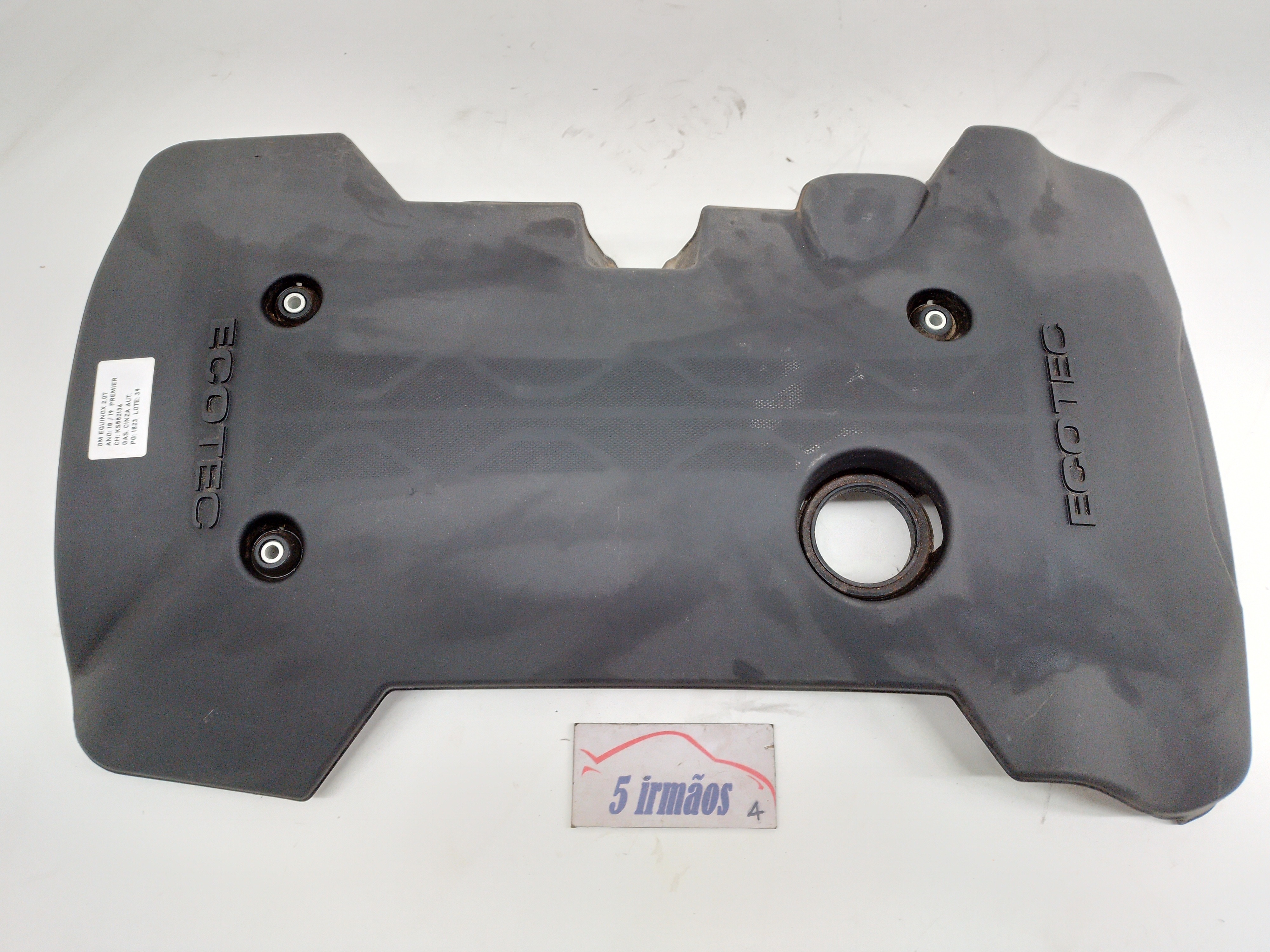 Tampa Capa Motor Gm Equinox 2.0 Turbo 2018 / 2019