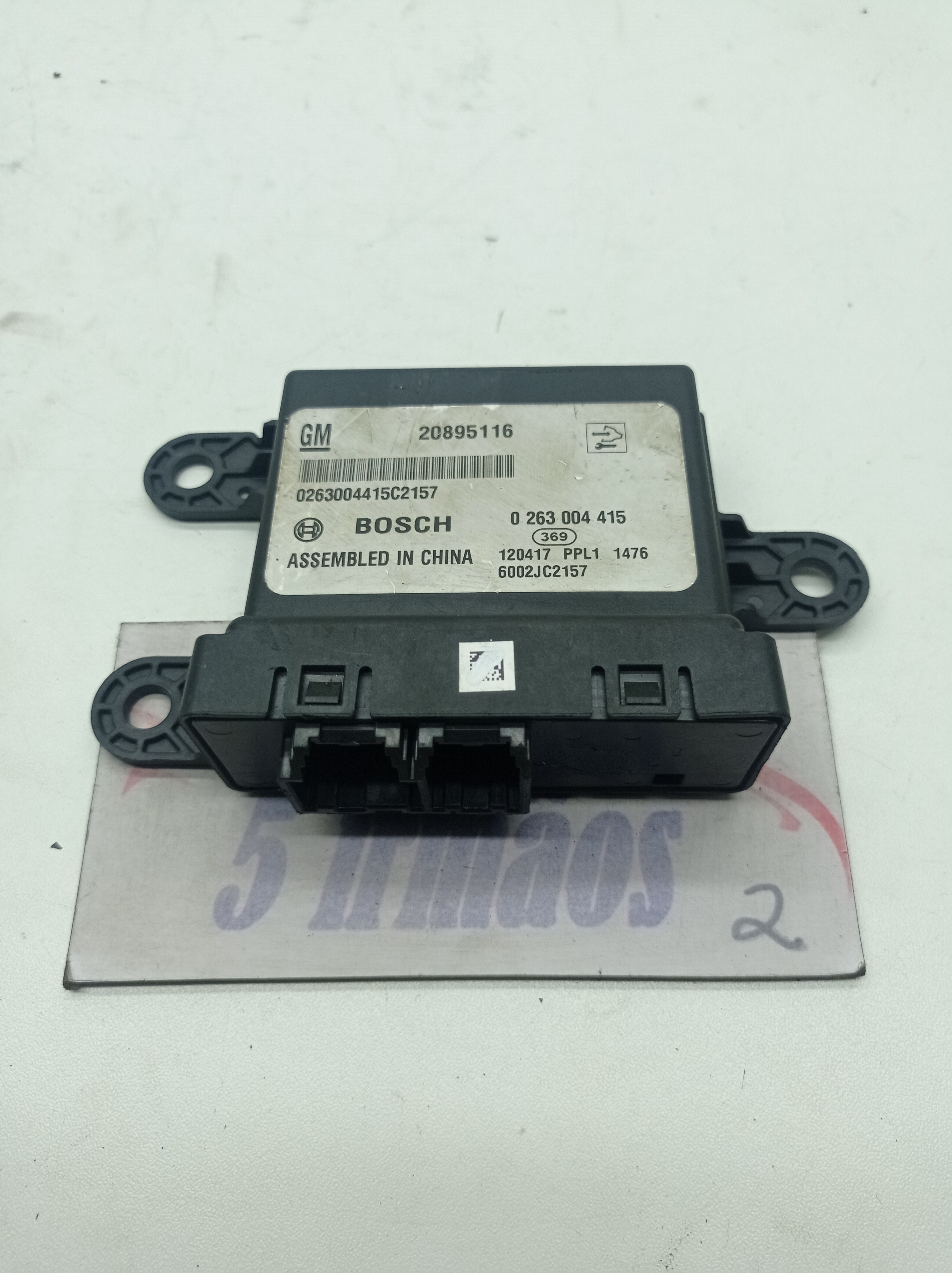 Módulo Sensor Estacionamento Gm Sonic 1.6 2012 N0263004415