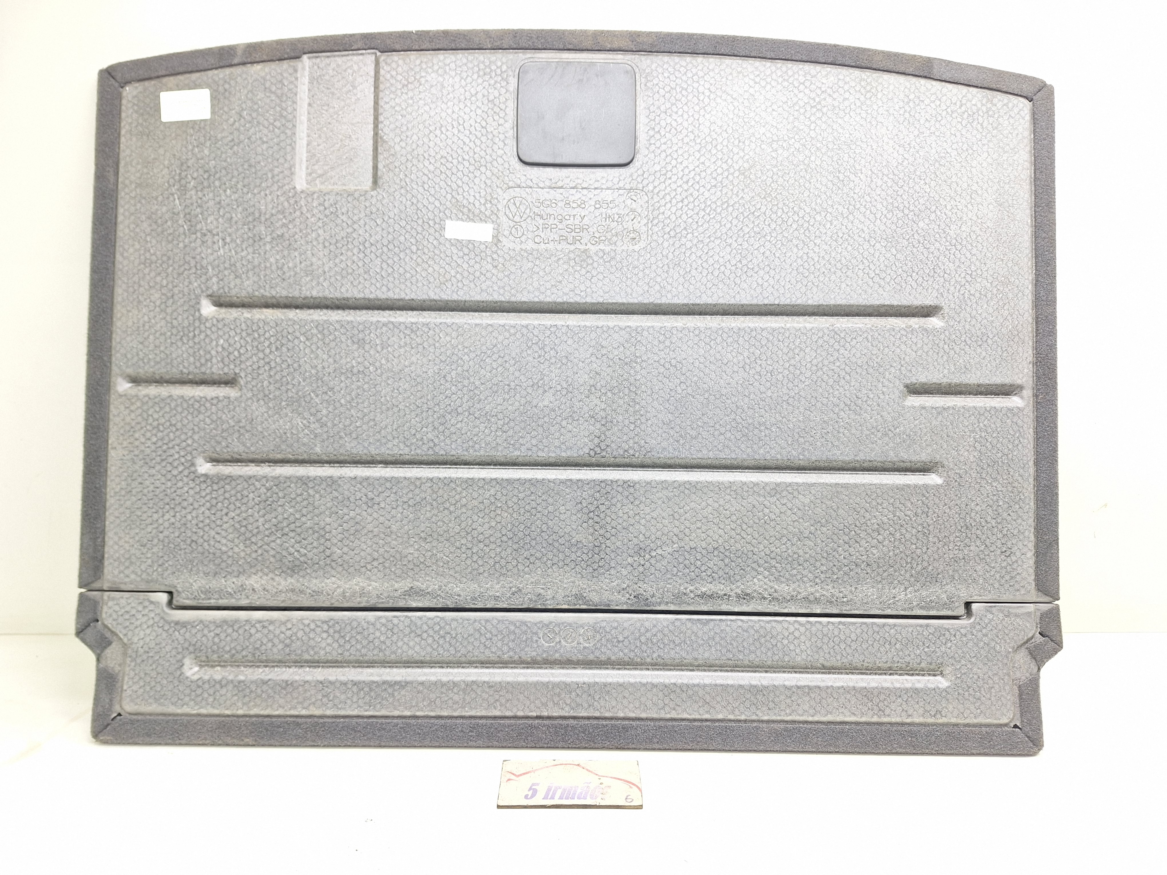 Tampão Estepe Porta Malas Vw Golf Gti 2.0 2015/ 2016/ 2017