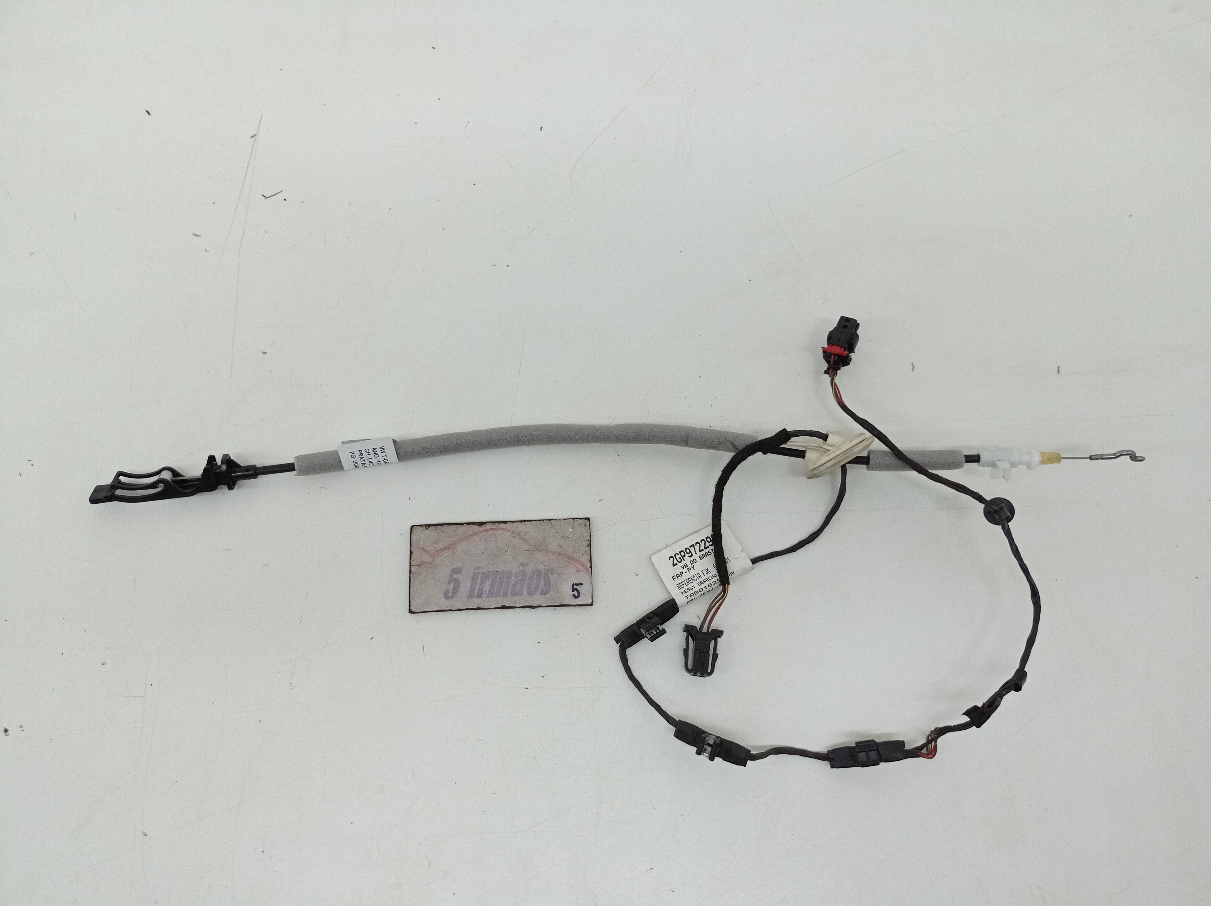 Cabo Maçaneta Interna Vw Tcross Tsi 1.4 2019 2020 2gp972296