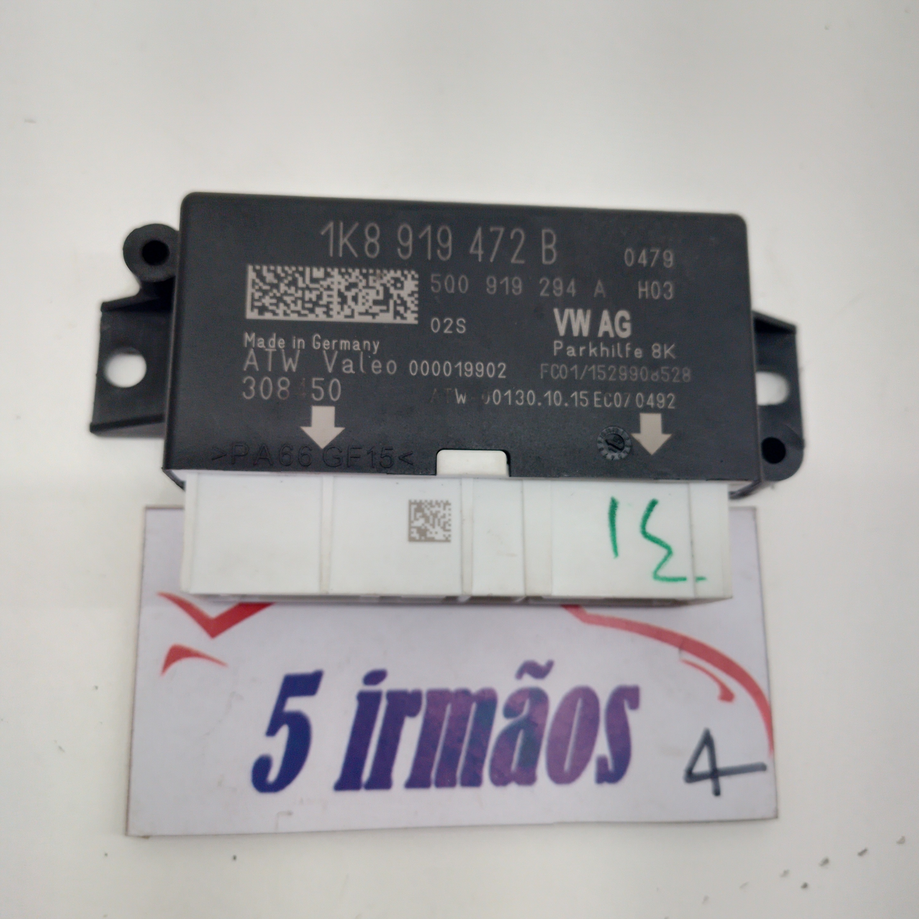 Módulo Estacionamento Vw Jetta 2.0 Tsi 2016 N1k8919472b