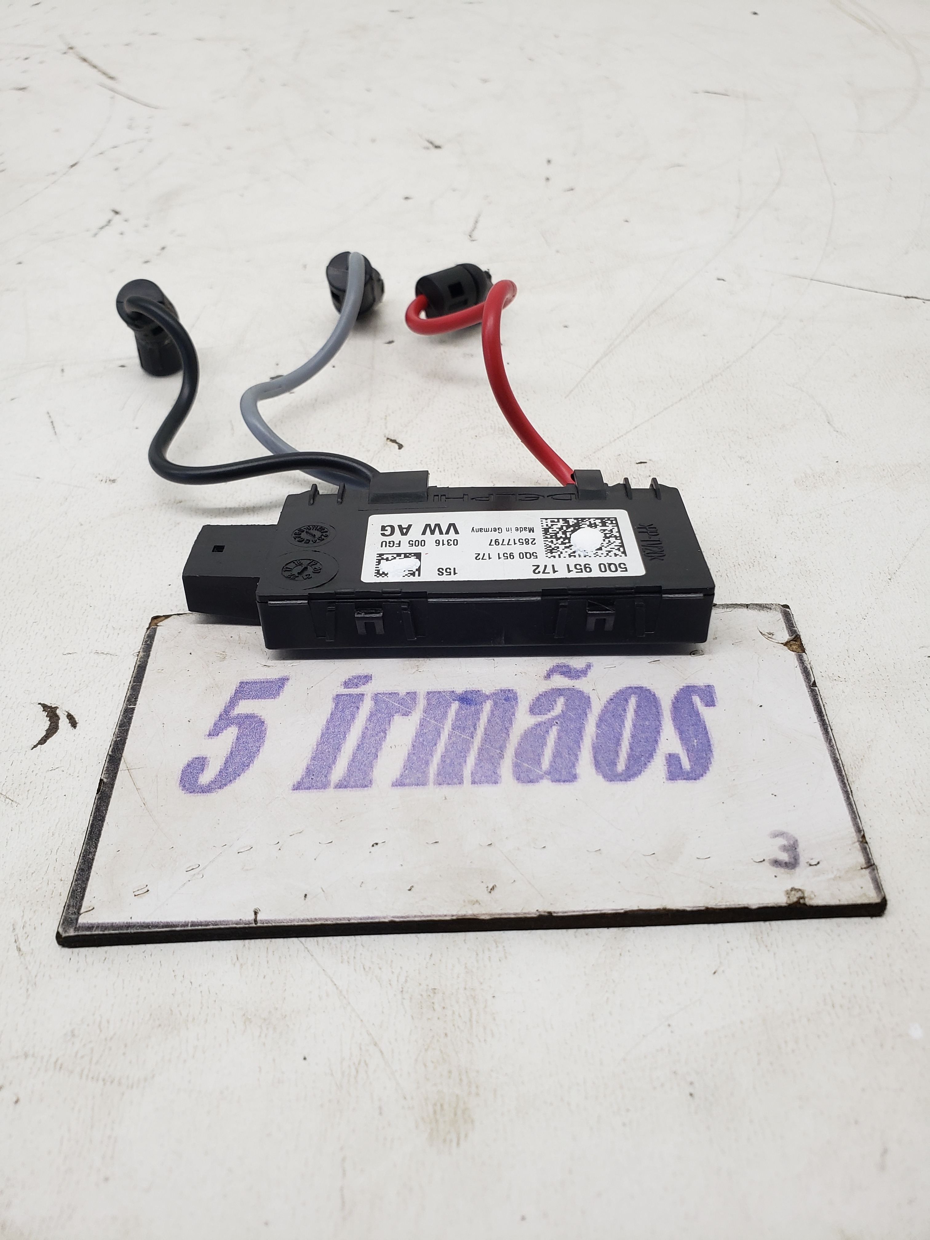 Sensor Ultrassónico Vw Tiguan 350 Tsi 2.0 2019 N5q0951172