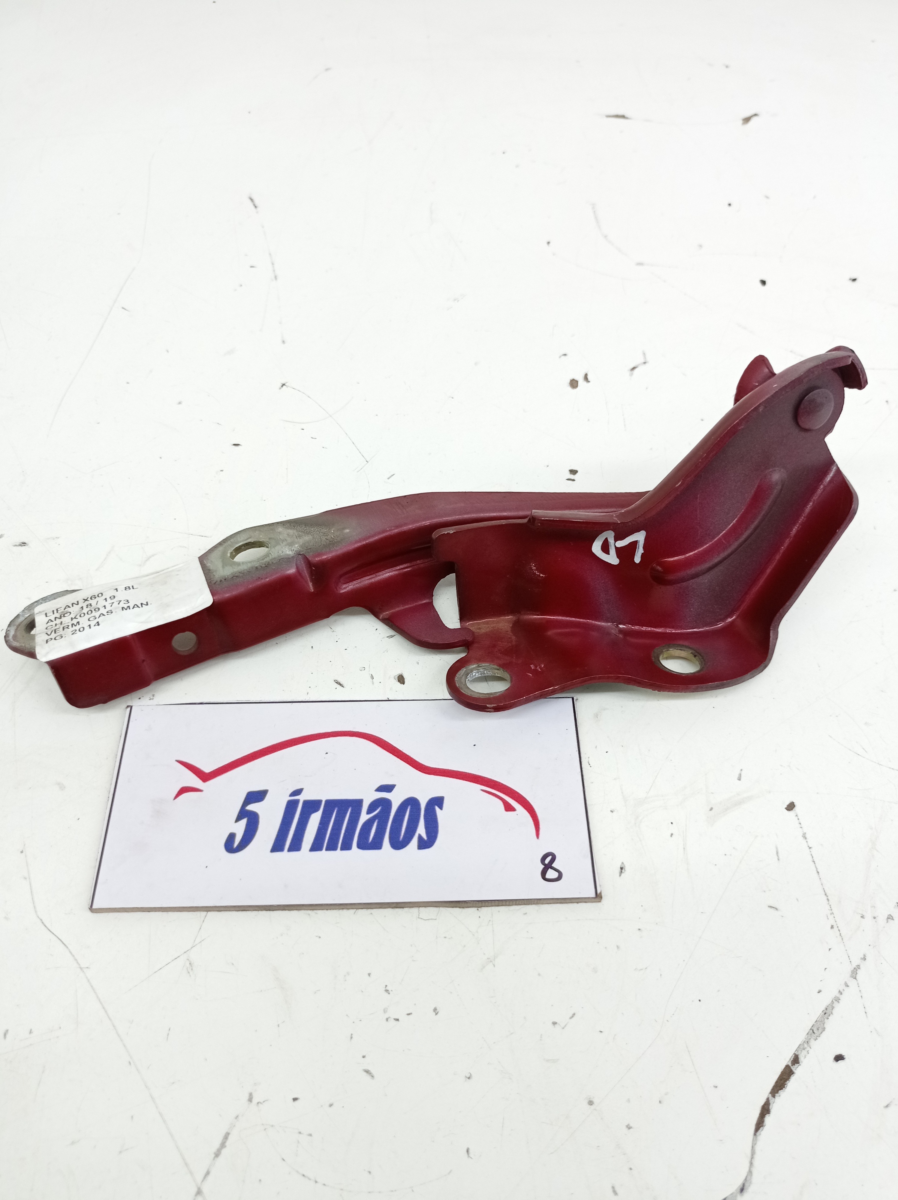 Dobradiça Direita Capô Lifan X60 1.8 2018 / 2019 Ns8402410