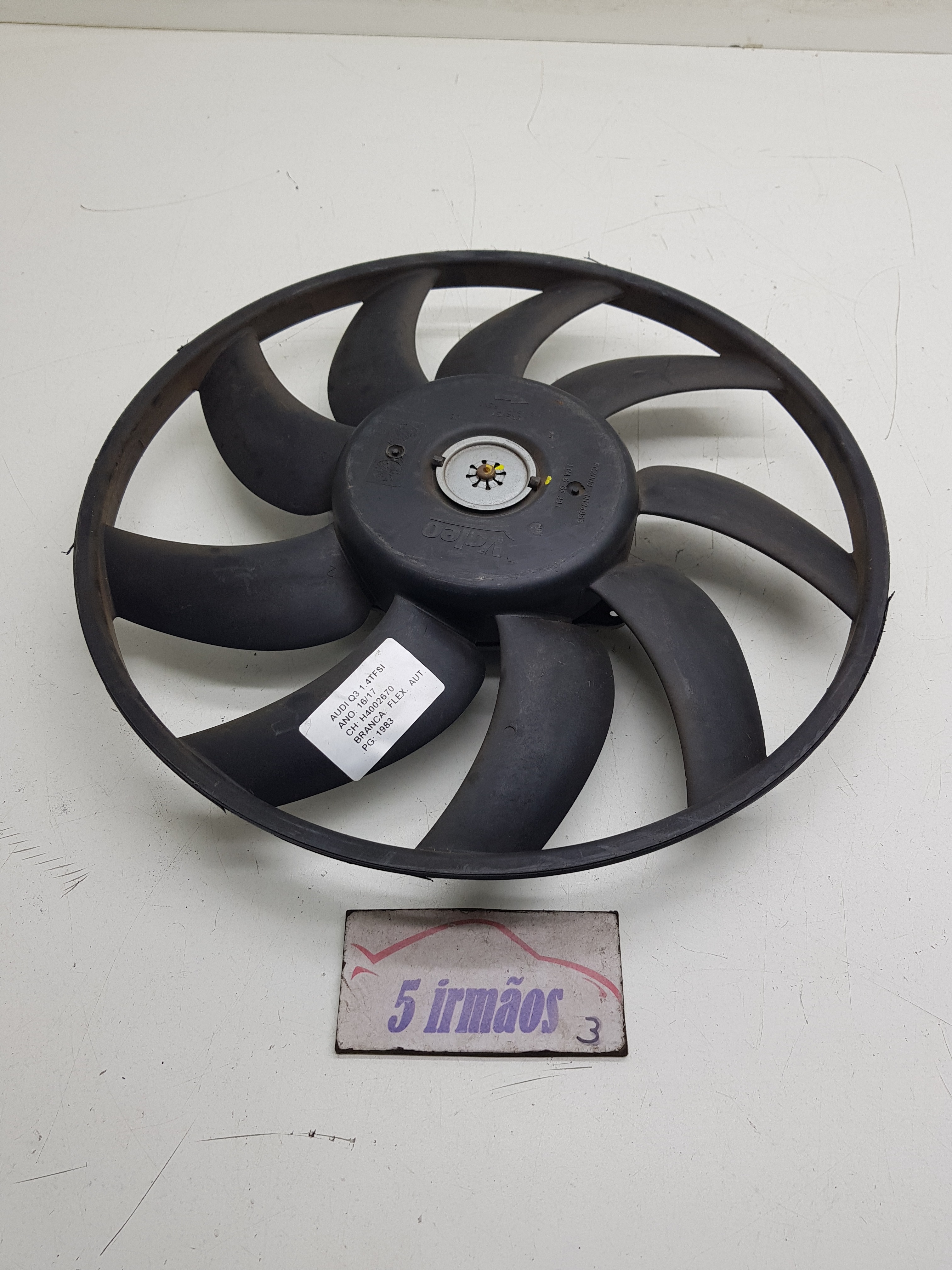 Ventoinha Menor Radiador Audi Q3 Tfsi 1.4 2016 / 2017