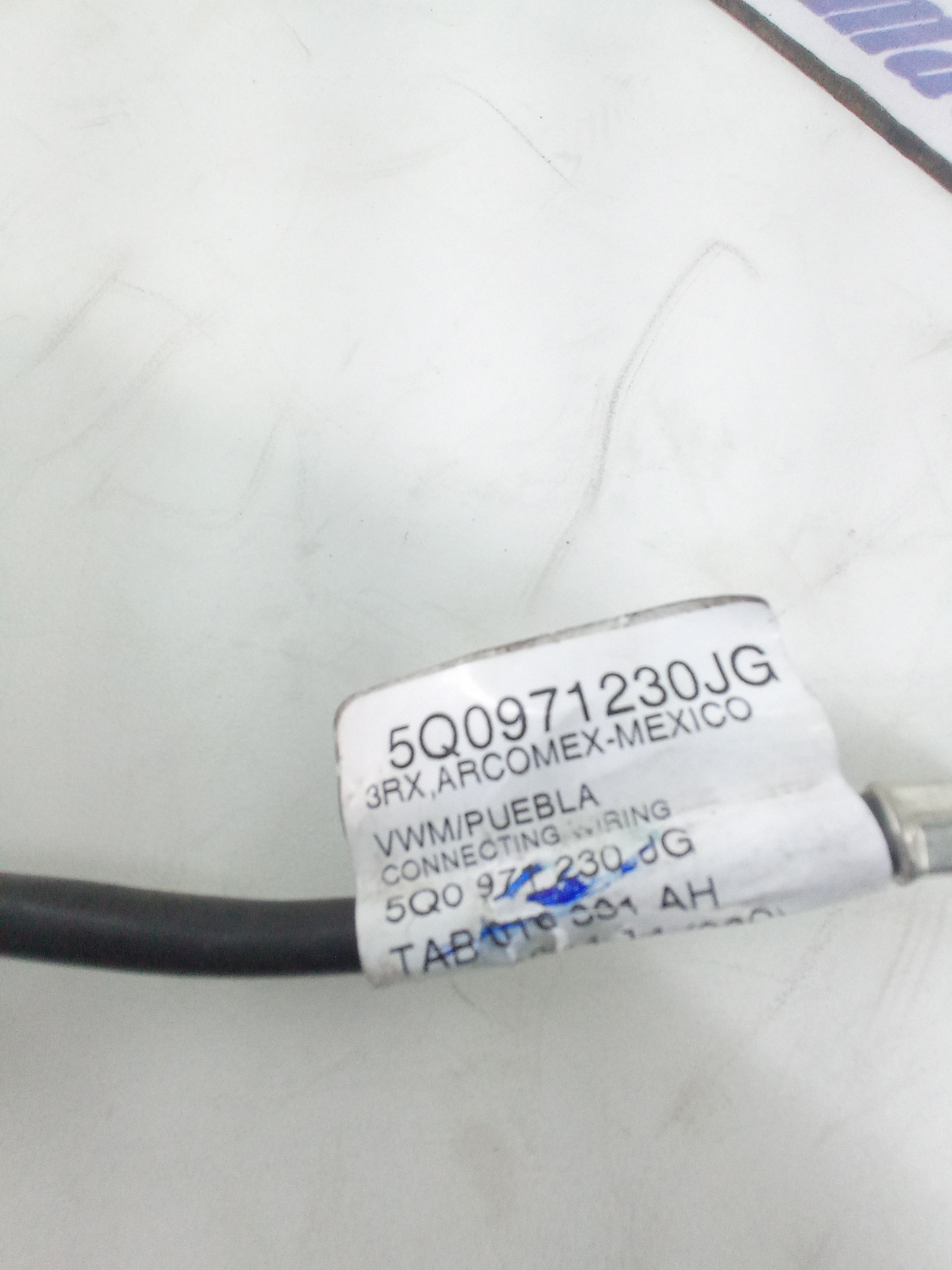 Chicote Alternador Vw Jetta 250 Tsi 1.4 2018 N5q0971230j