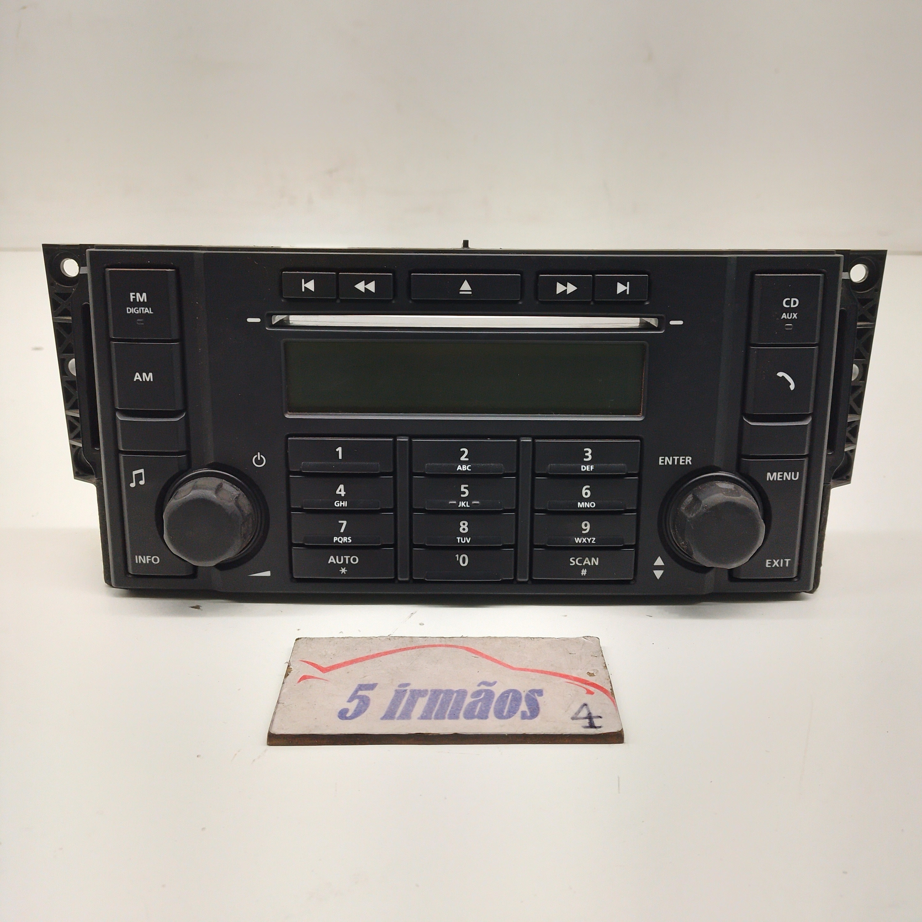 Comando Rádio Cd Player Freelander 2 2.2 2011 N6h5218845ac