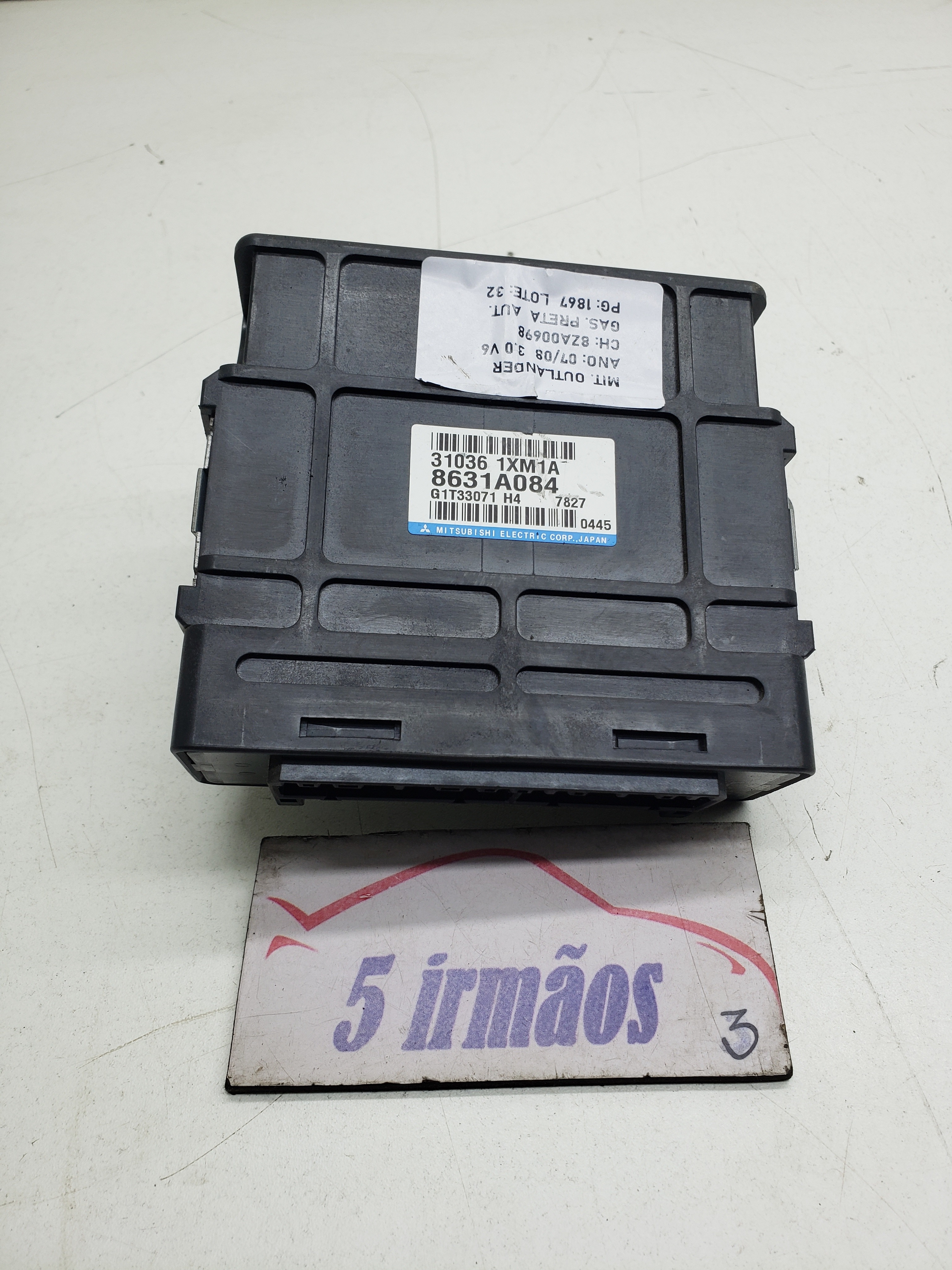 Módulo Câmbio Mitsubishi Outlander 3.0 2008 Nº8631a084